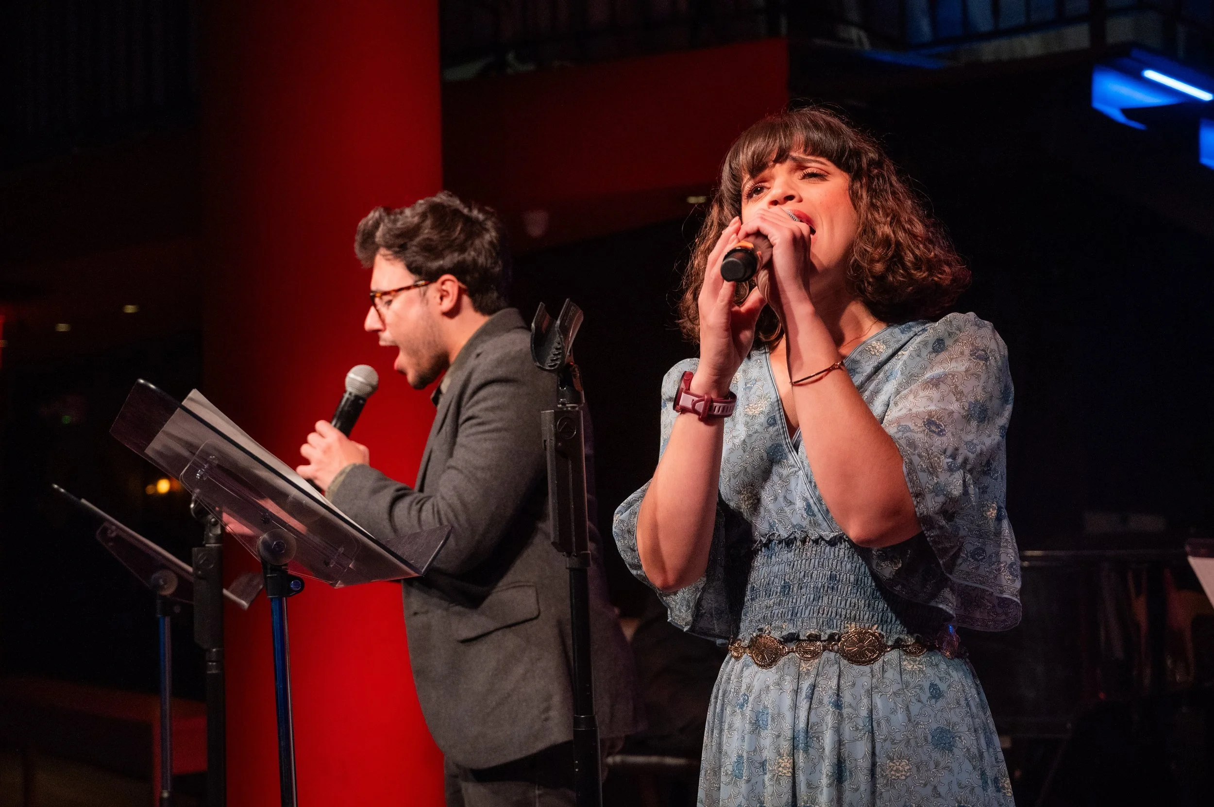 Pablo Laucerica and Gizel Jimenez performing “Prologue” from a new musical by Hilary Bettis and Julio Reyes Copello