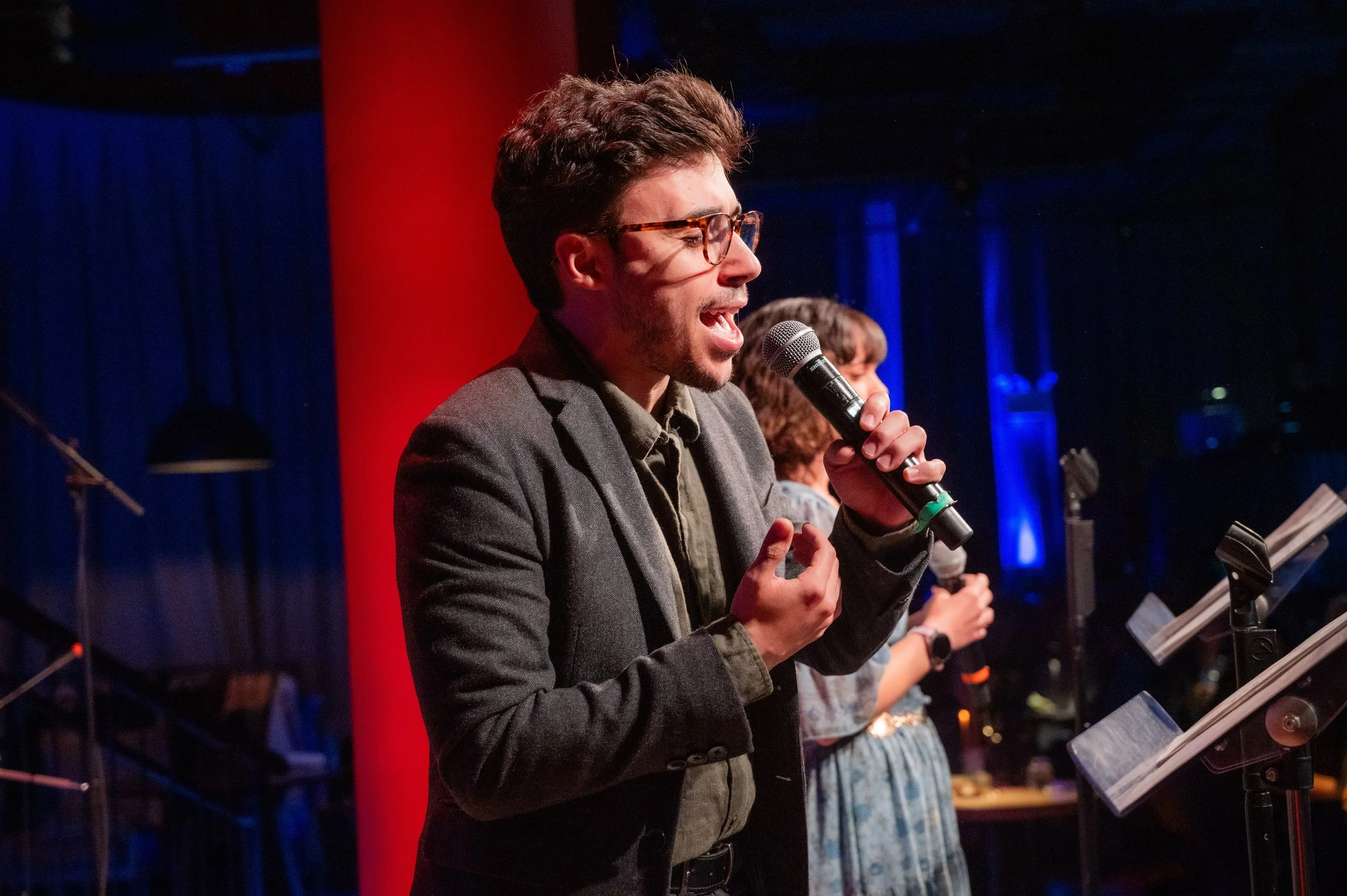 Pablo Laucerica performing “Prologue” from a new musical by Hilary Bettis and Julio Reyes Copello