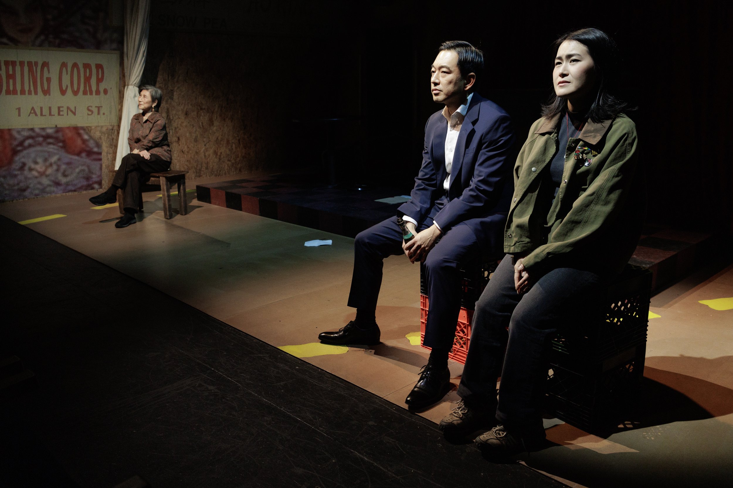 Pictured: Wai Ching Ho, Daisuke Tsuji and Amy Keum - Photo by James Leynse