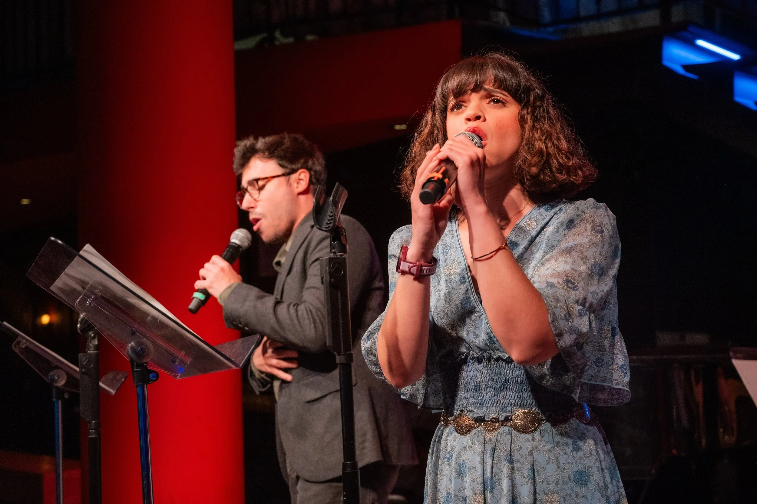 Pablo Laucerica and Gizel Jimenez performing “Prologue” from a new musical by Hilary Bettis and Julio Reyes Copello