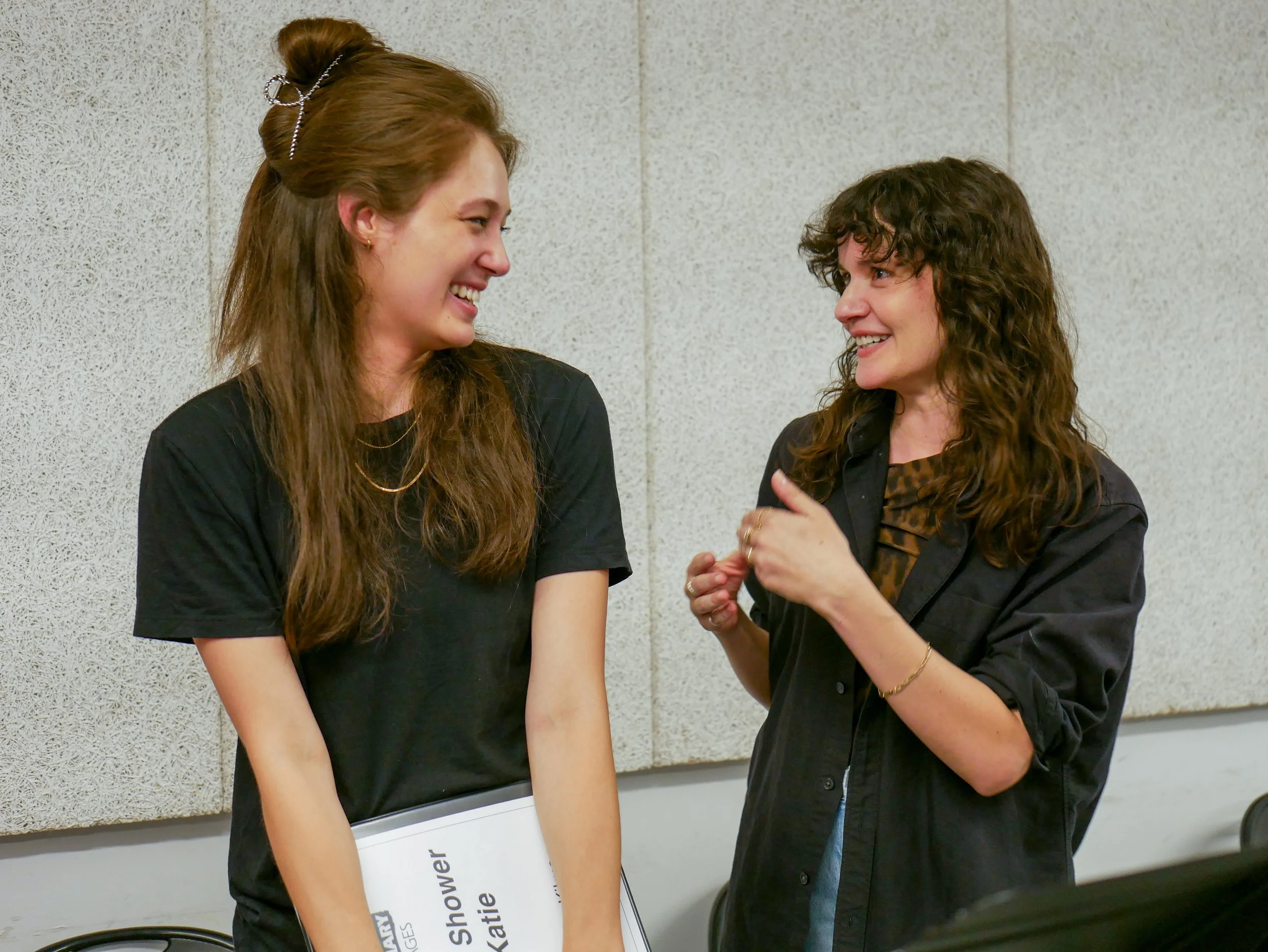 Pictured: Emma Kikue and Jaki Bradley