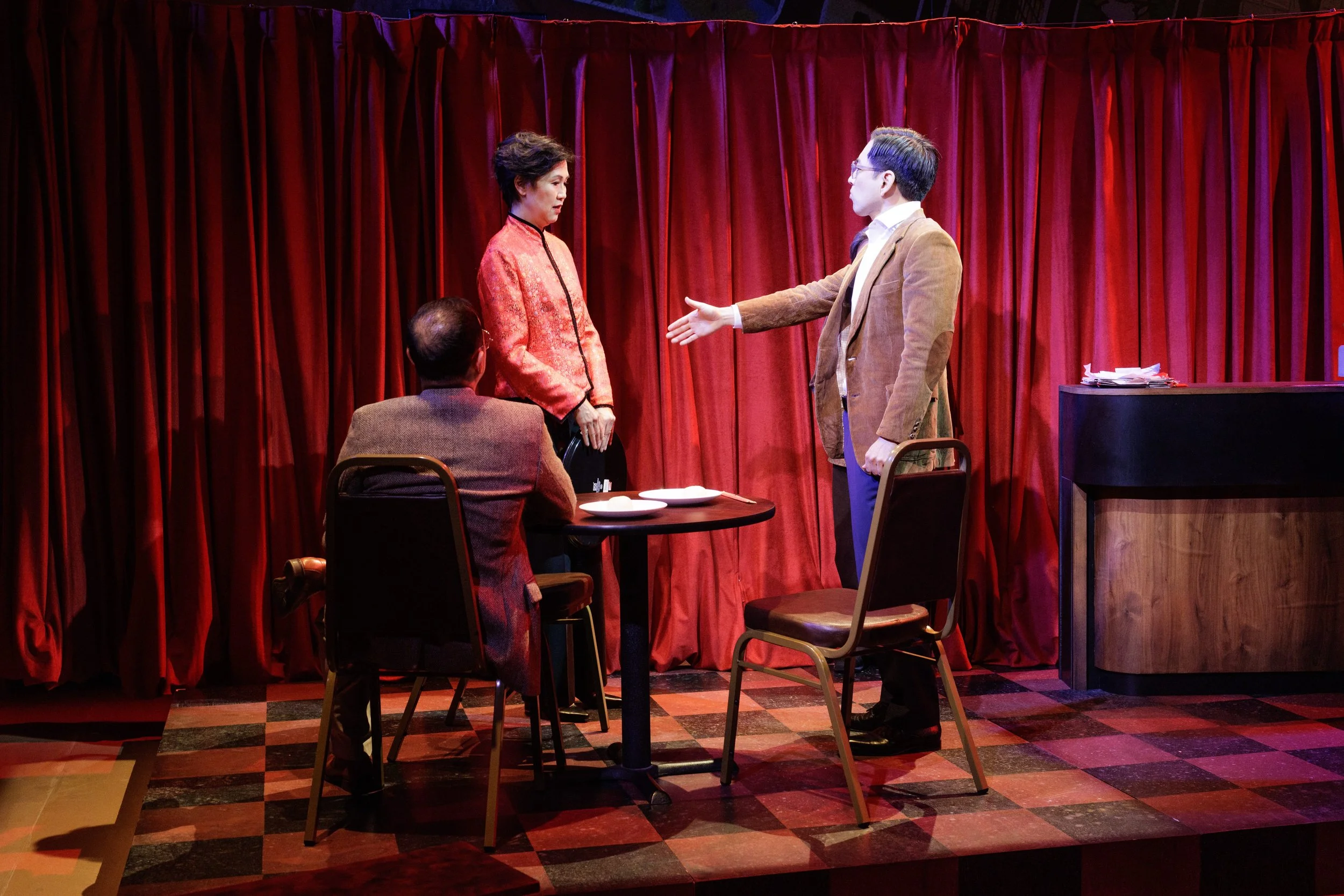 Pictured: Cindy Cheung, Daisuke Tsuji - Photo by James Leynse