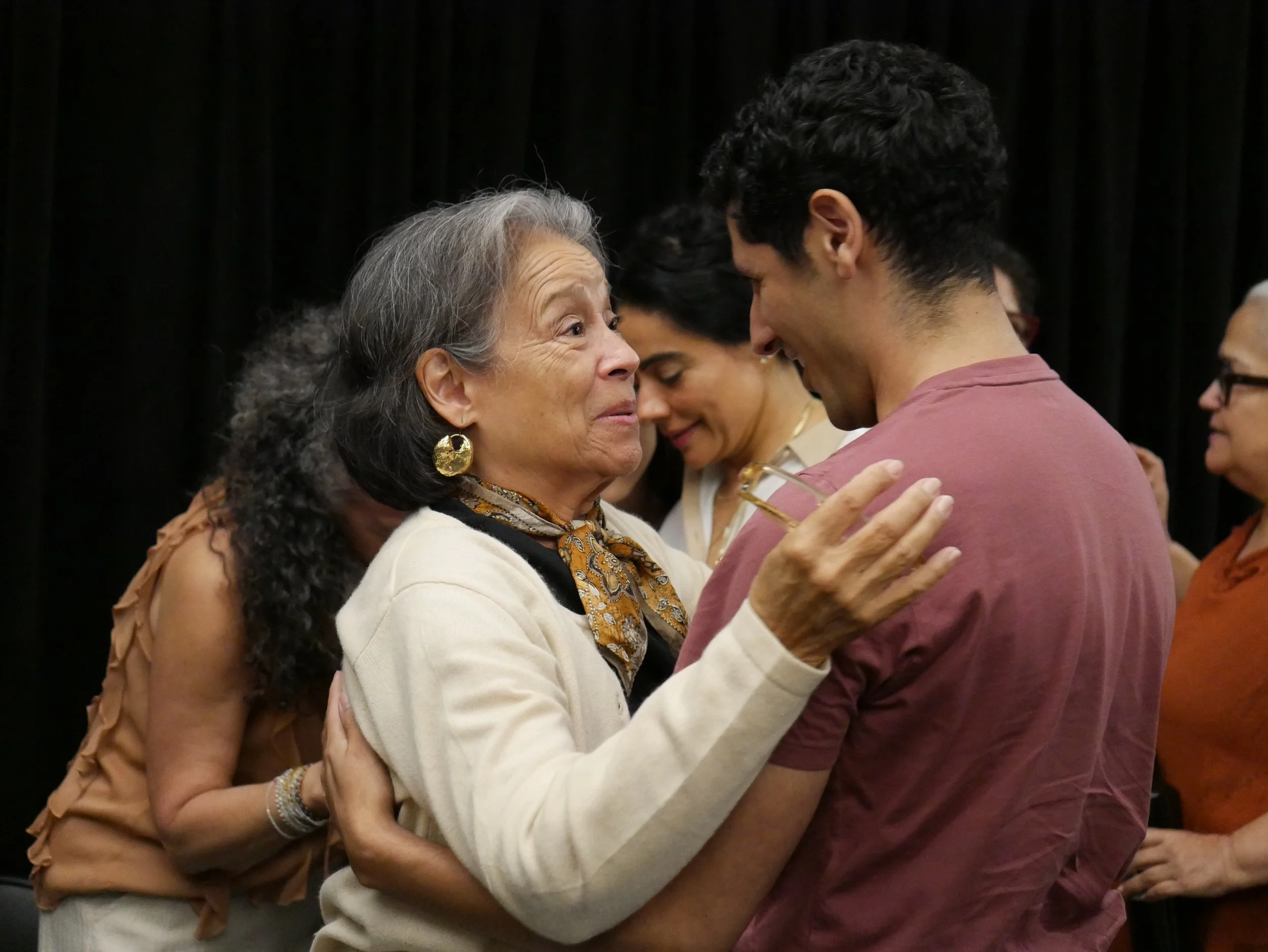 Pictured: Alma Martinez and Benjamin Benne