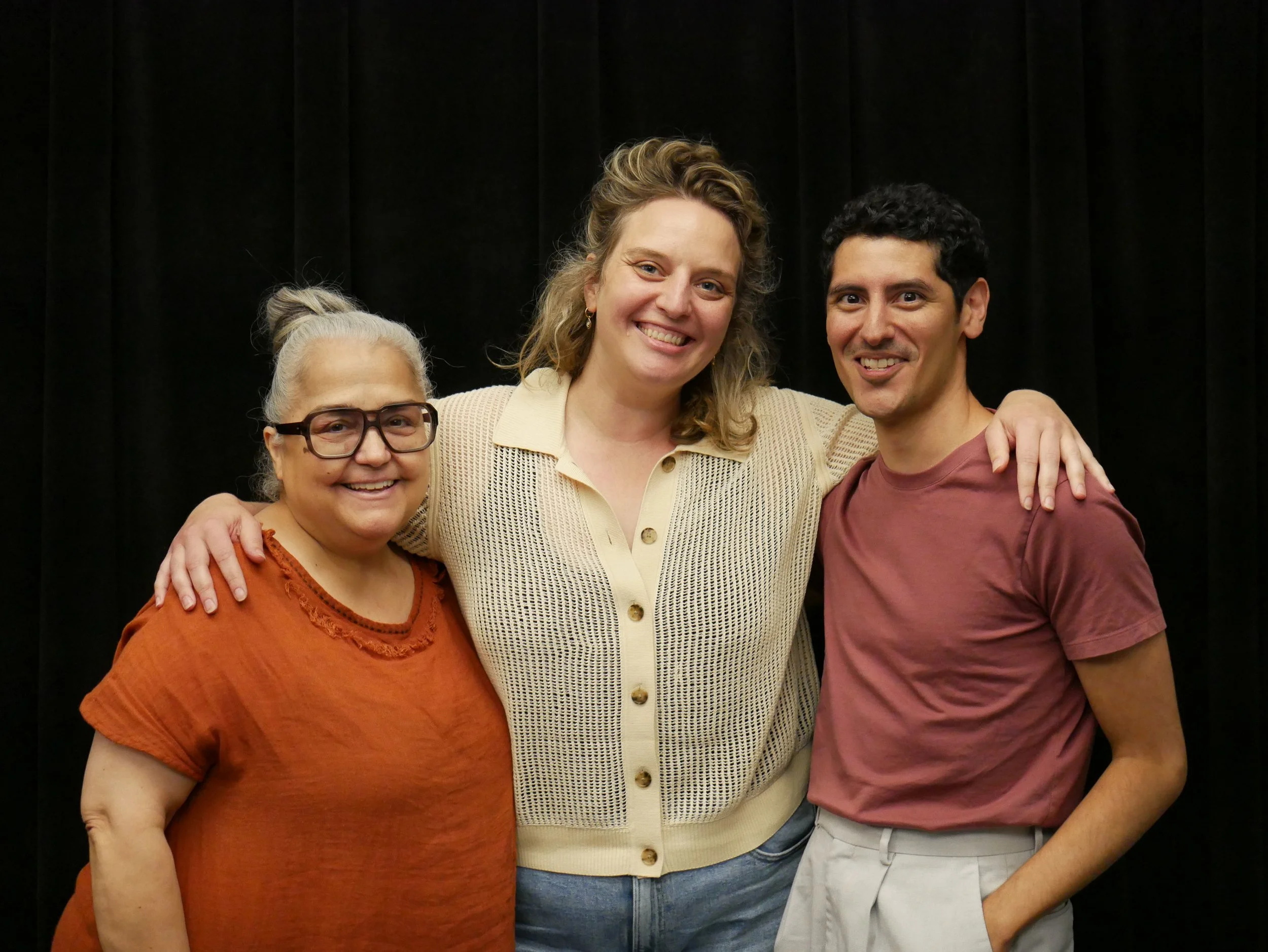 Pictured: Laurie Woolery, Erin Daley, and Benjamin Benne