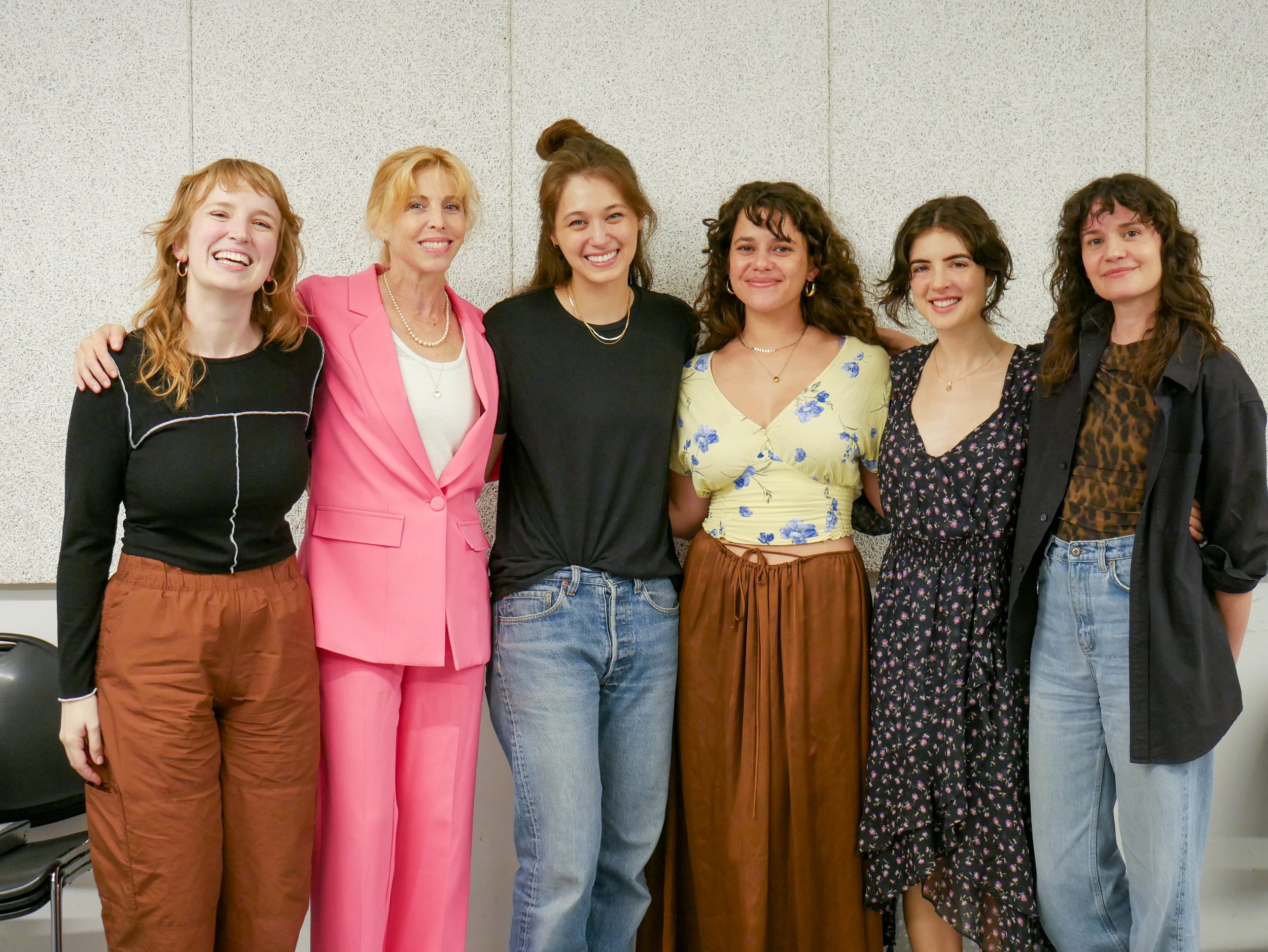 Pictured: Beth Hyland, Maddie Corman, Emma Kikue, Karina Curet, Elise Kibler, and Jaki Bradley