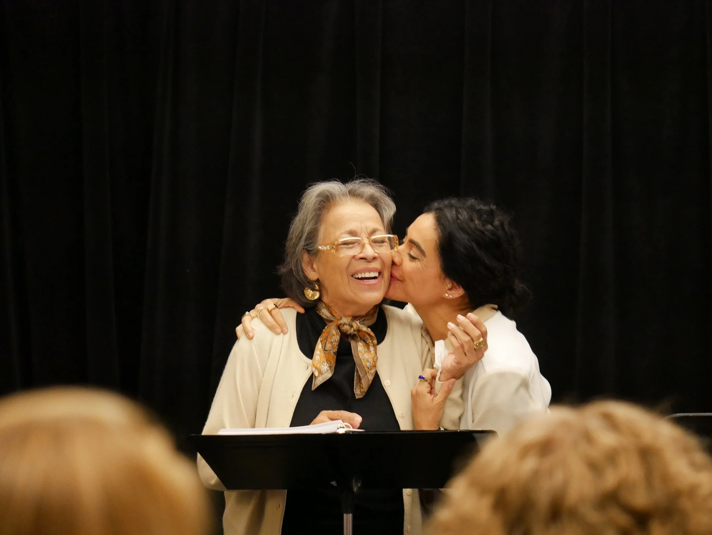 Pictured: Alma Martinez and Liza Fernandez
