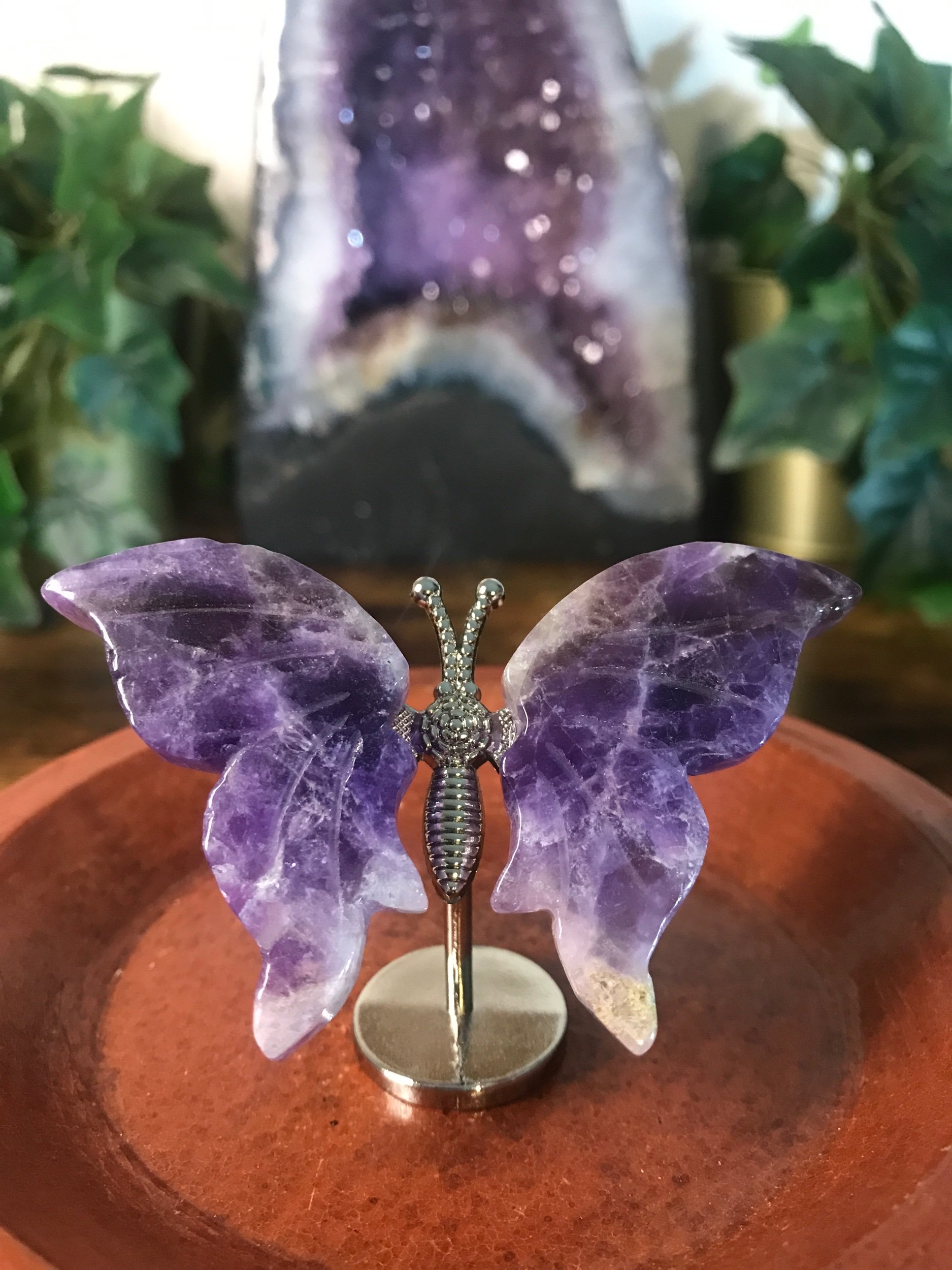 Amethyst Butterfly