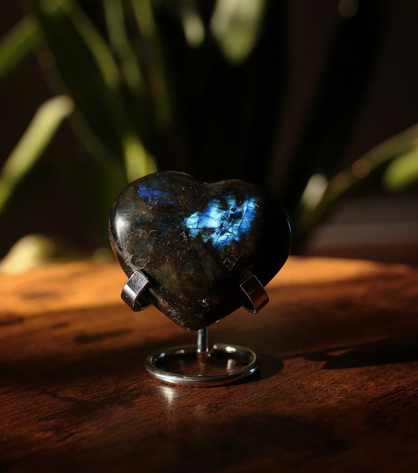 May this flashy Labradorite heart remind us that there are glimmers and magic all around us, and that love is a transformational and powerful frequency that exists in all forms ✨ 

Love is always the way forward 💙 

Wishing you all gentleness on thi