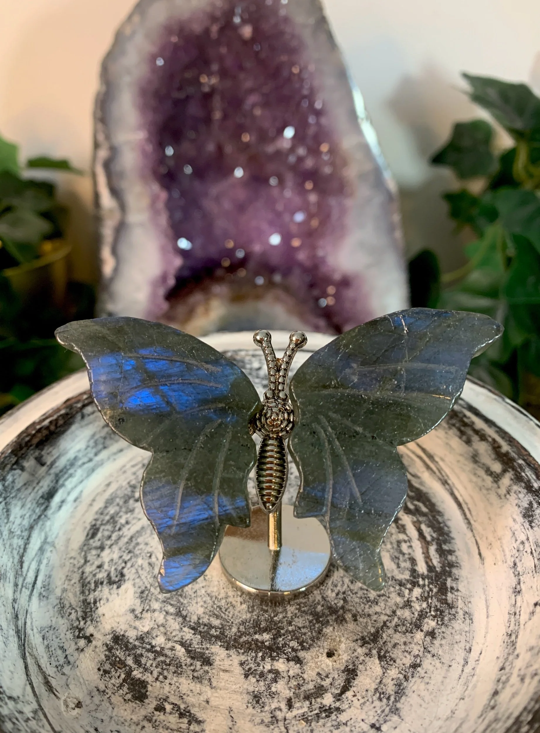 Labradorite Butterfly