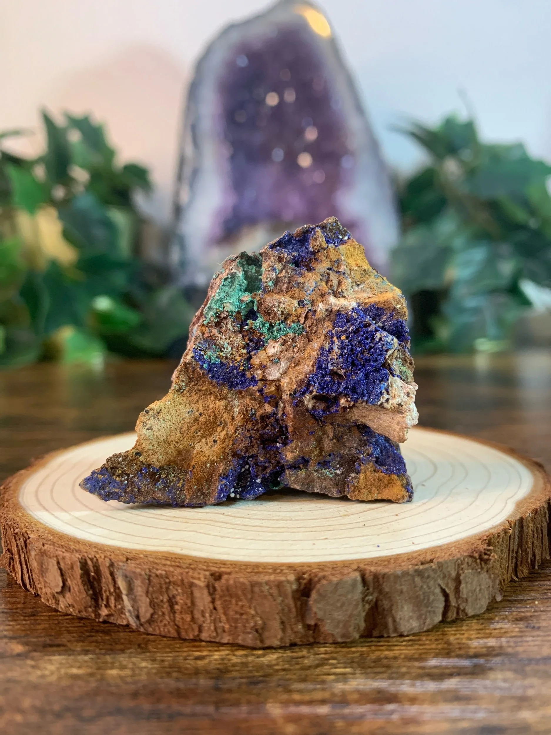 Azurite & Malachite Specimen