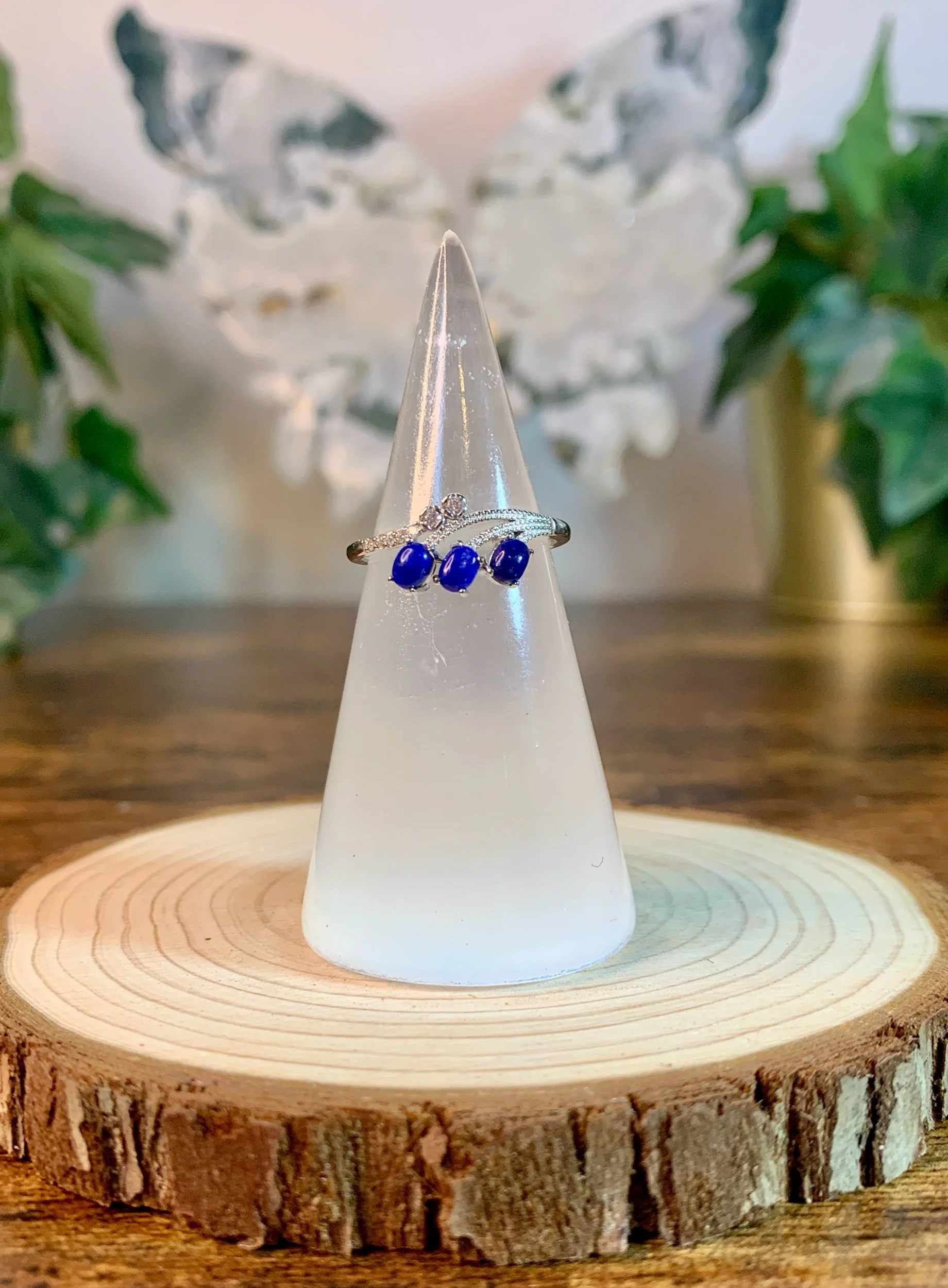 Sterling Silver Lapis Lazuli Ring