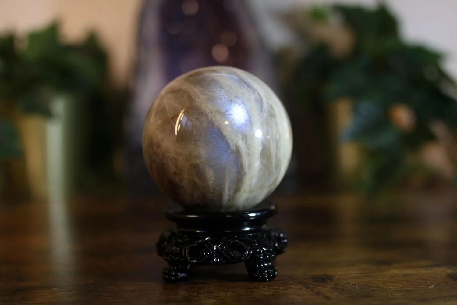 Moonstone Statement Sphere