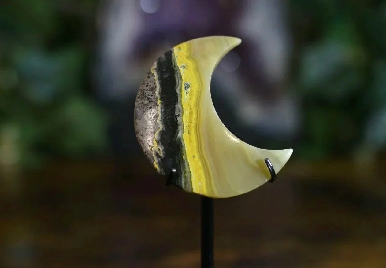 Rare Bumblebee Jasper Moon