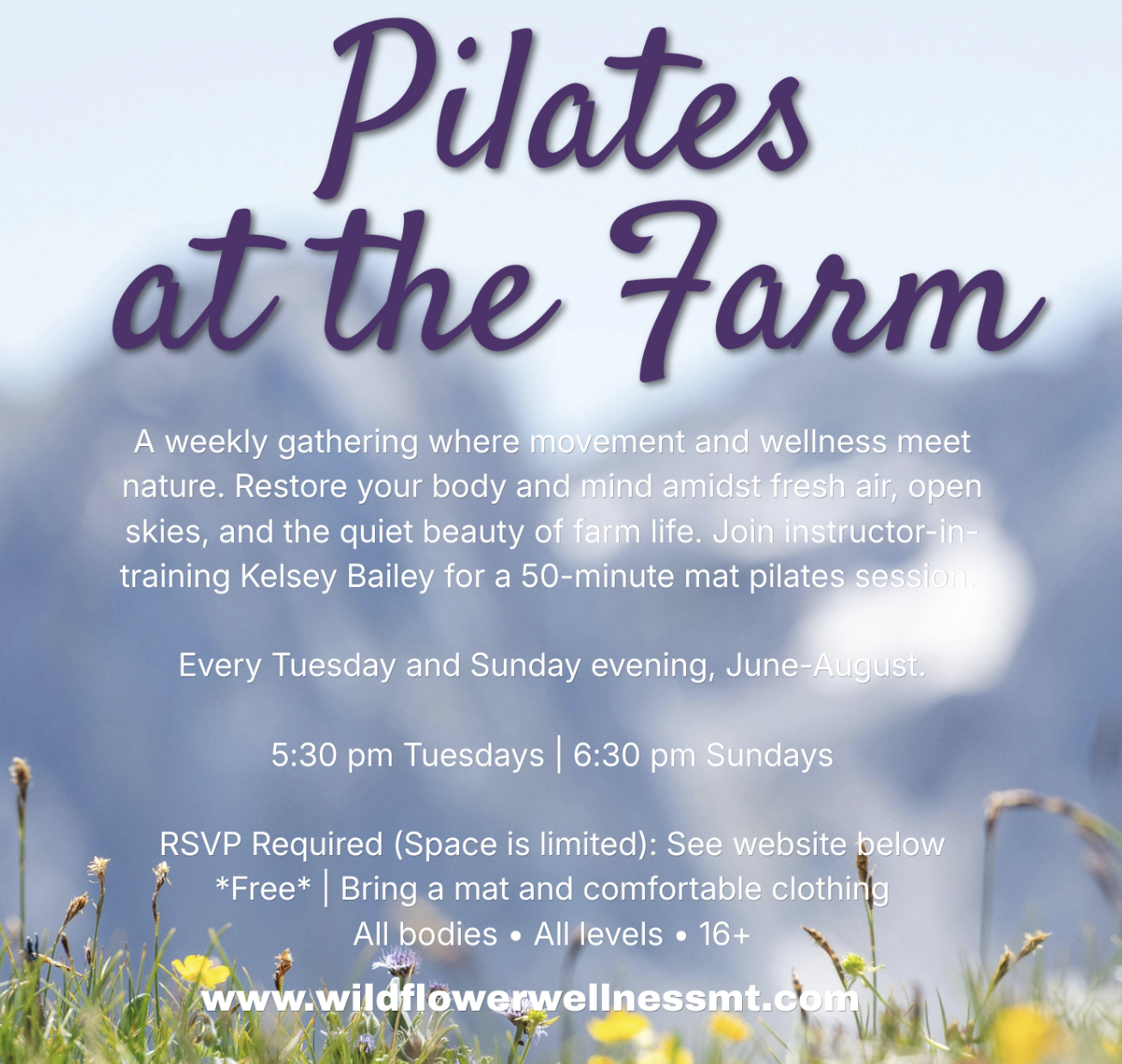 Pilates at the Farm