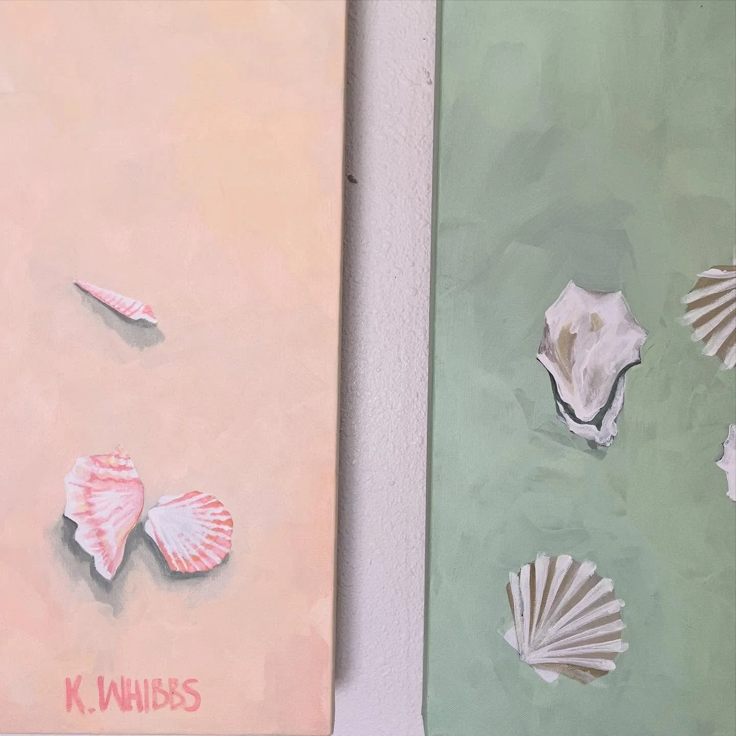 The studio is teeming with spring colors right now! 2026 pieces have started off with the such a bang of bright color palettes. It&rsquo;s so fun to put what I&rsquo;ve been dreaming up in my head all fall and winter down on canvas.