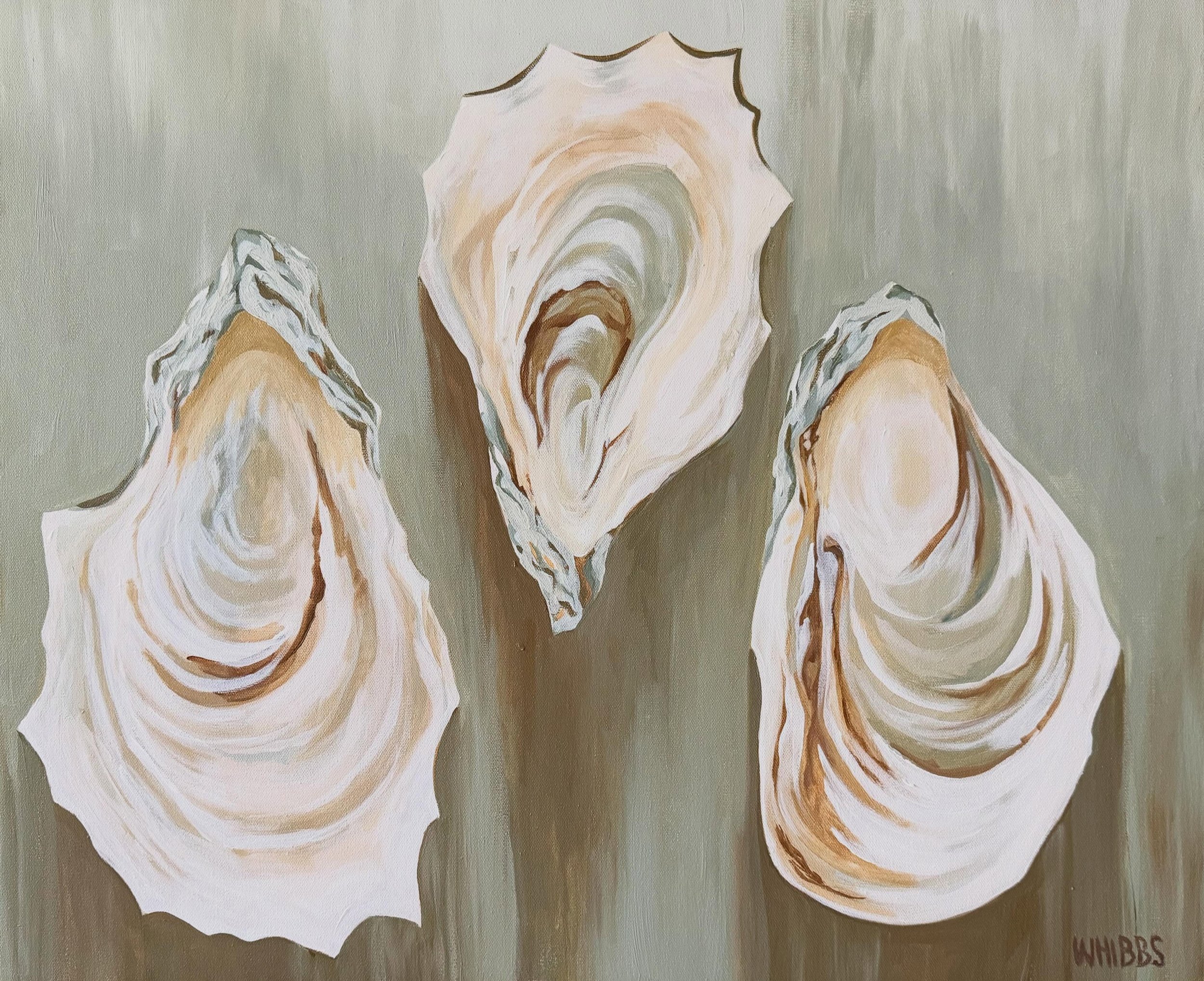 Finished piece from Toast on the Coast live painting🦪 

Oysters
Coastal art
Live painting
Pensacola Beach
Seashells