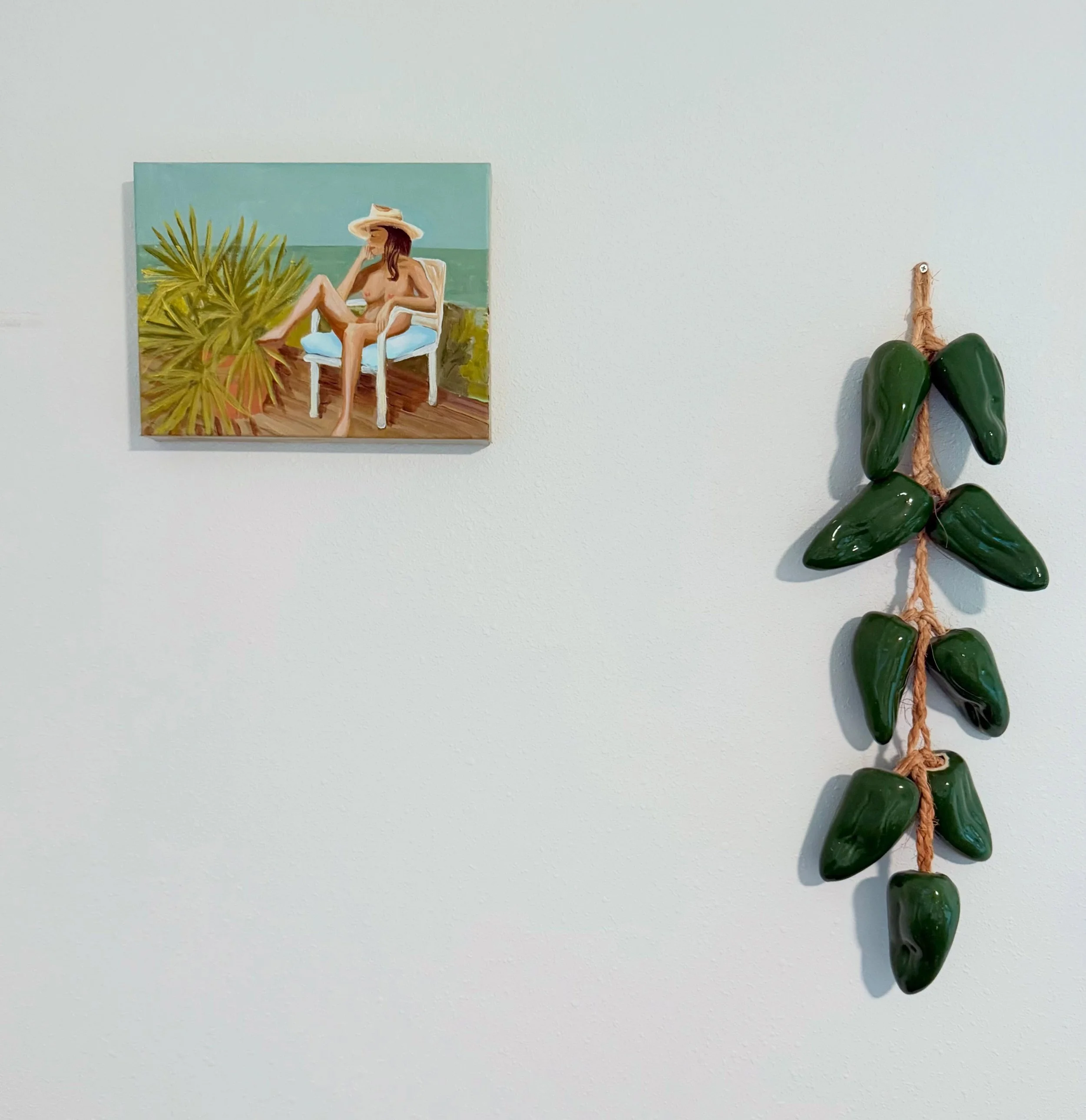 a spicy mami

Artist art palms figures pensacola sun hat female figure coastal impressionism beach porch