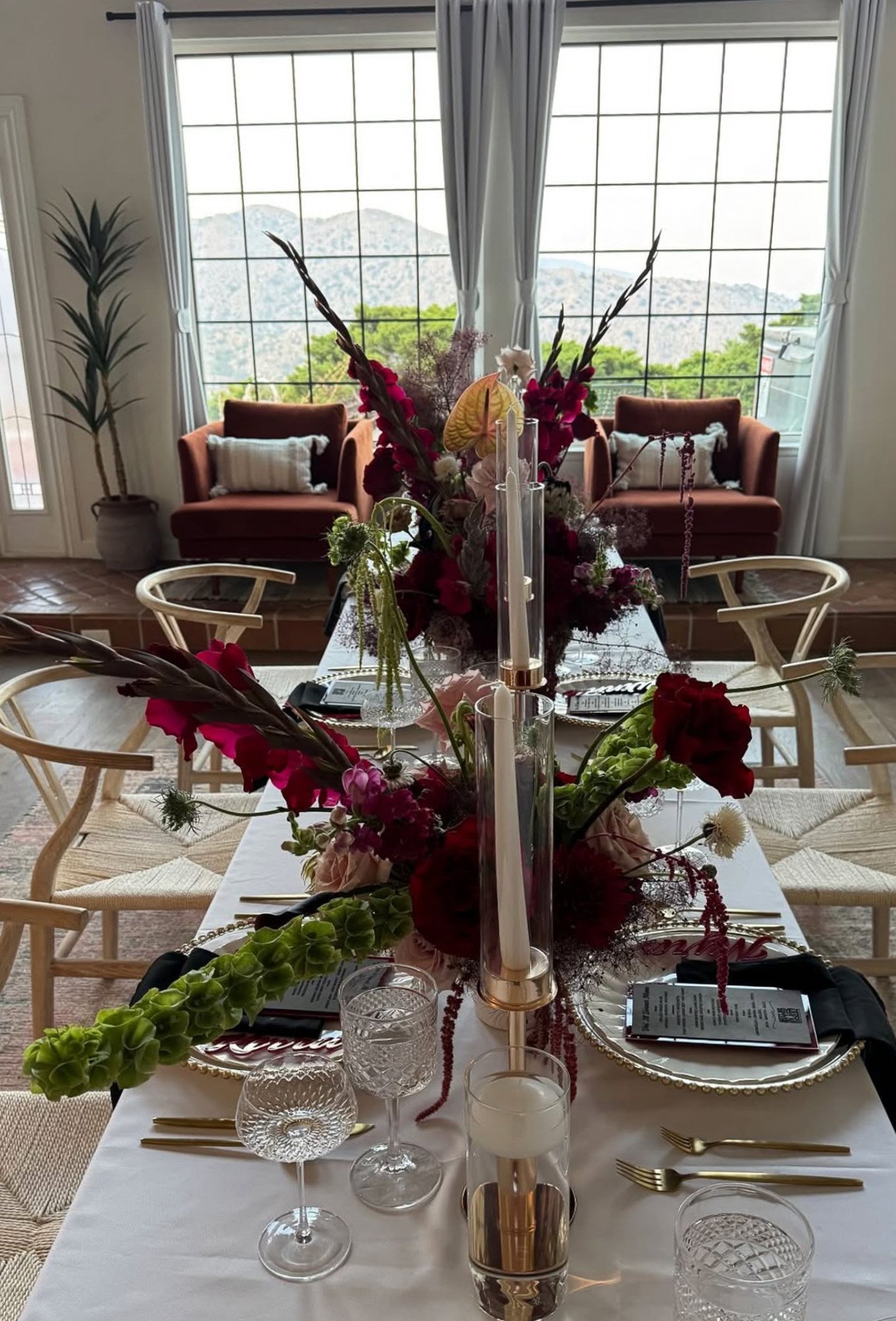 private dinner party. photo courtesy of @jada.marielle