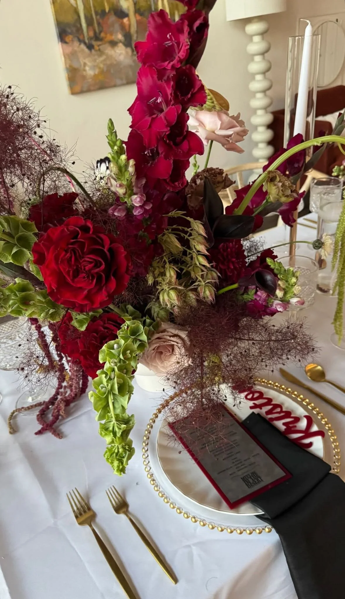 private dinner party. photo courtesy of @jada.marielle