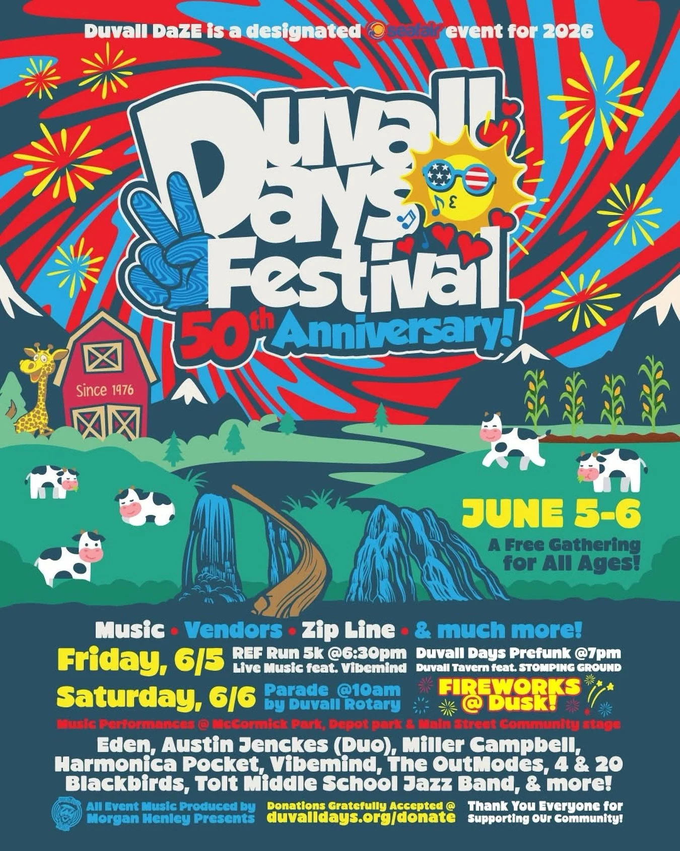 Next up! June 5th at the @duvalltavern warming up the good people for @duvalldaysfestival We can&rsquo;t wait!! See you there!! #duvalldays