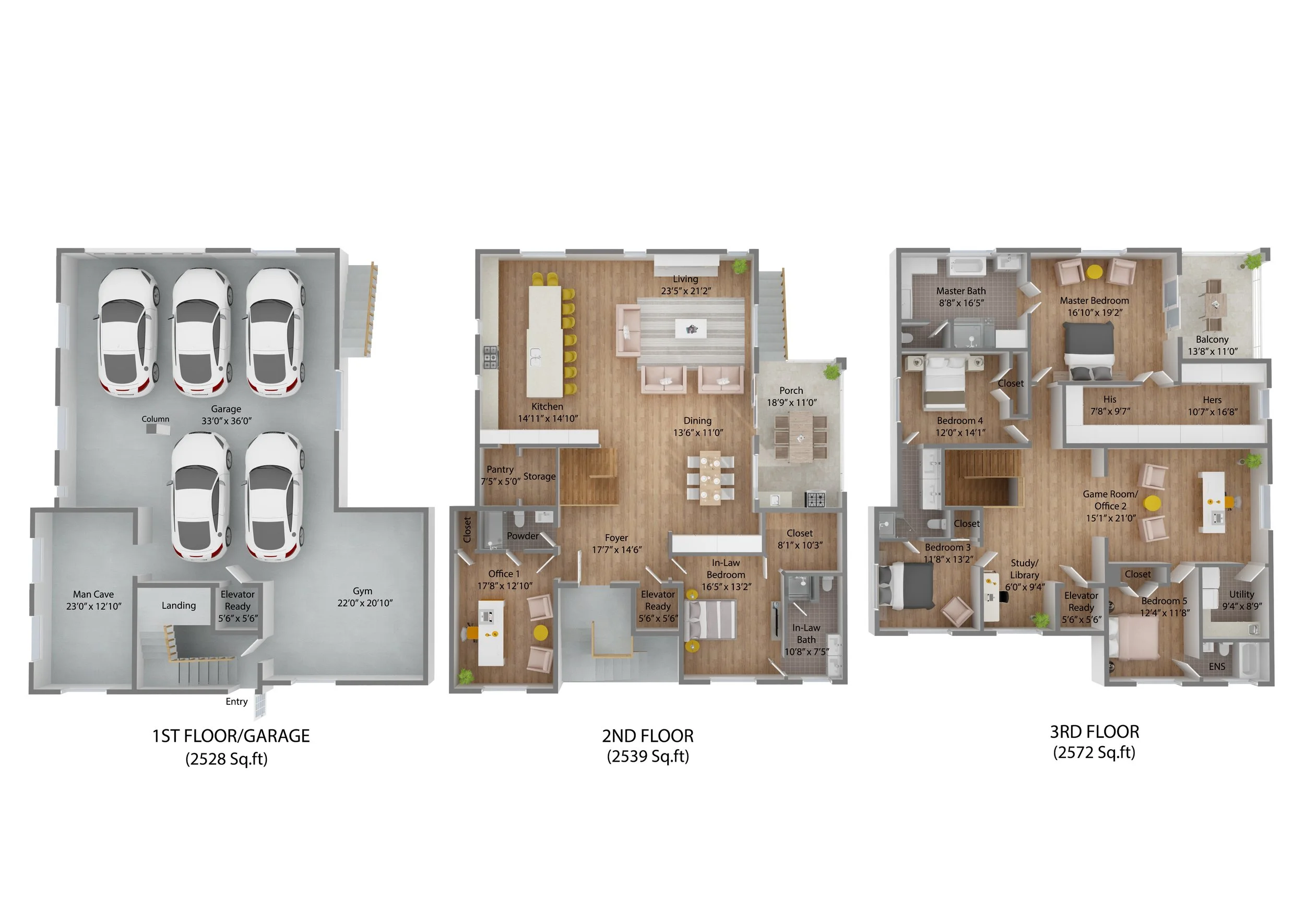 3D Floor Plan 4903 all levels.jpg