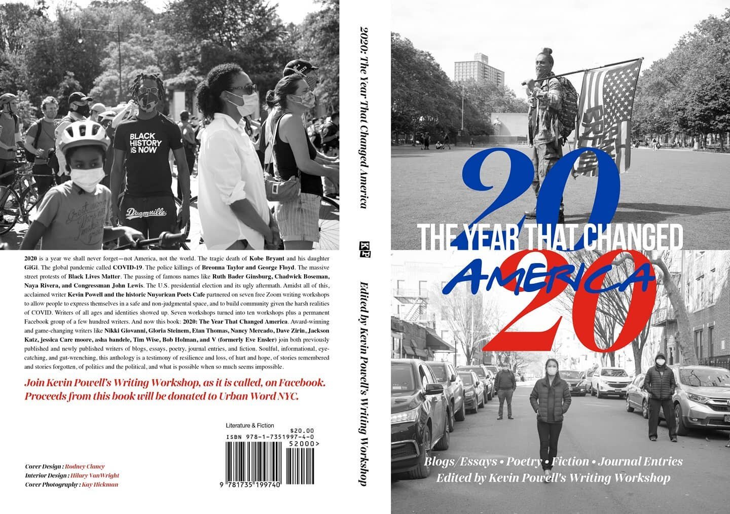 SUPER GRATEFUL to have my work included in @kevinpowellinbrooklyn latest anthology now available on Amazon!!! #linkinbio

MUST-HAVE NEW BOOK! 2020: The Year That Changed America, Edited by Kevin Powell&rsquo;s Writing Workshop. 164 diverse writers&md