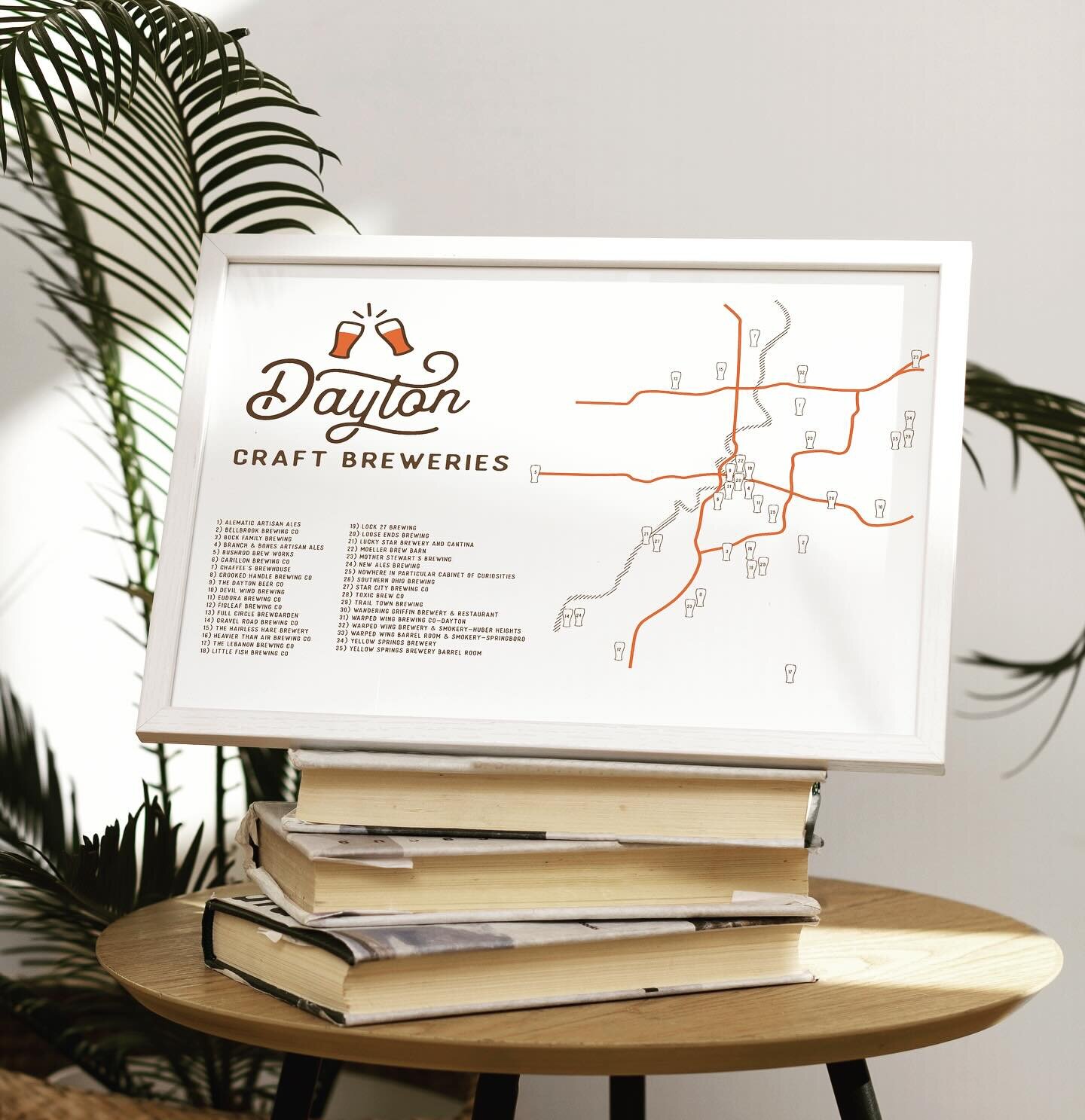 Cincy Brew Maps has officially expanded into Dayton! A new city means new breweries to explore and even MORE beers to try. Grab your map, peel off those stickers, and let the brew-venture begin! Shop the new map on our website, link in bio. 🍻