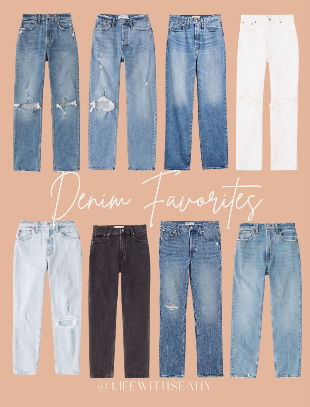 The Best Denim Jeans for Women — Life With Seany