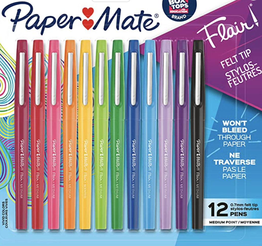 flare pens, holiday gift guide for teachers