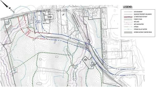 Miles-Coppola development plan revised to comply with the Ten Mile Creek Master Plan