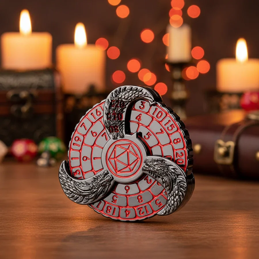 Dice Set - Steampunk Spinner Dice
