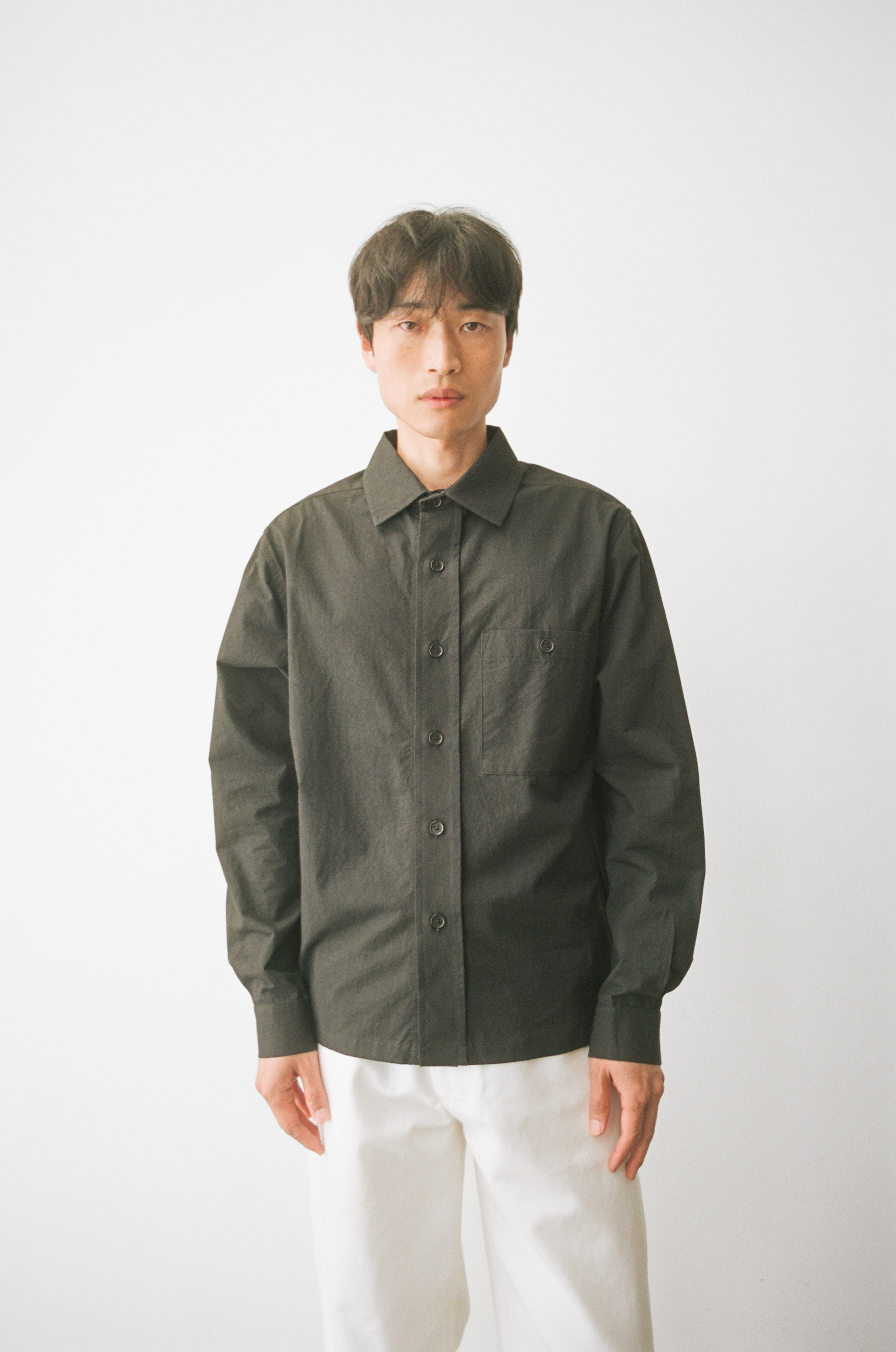STUDIO SHIRT _ CHARCOAL