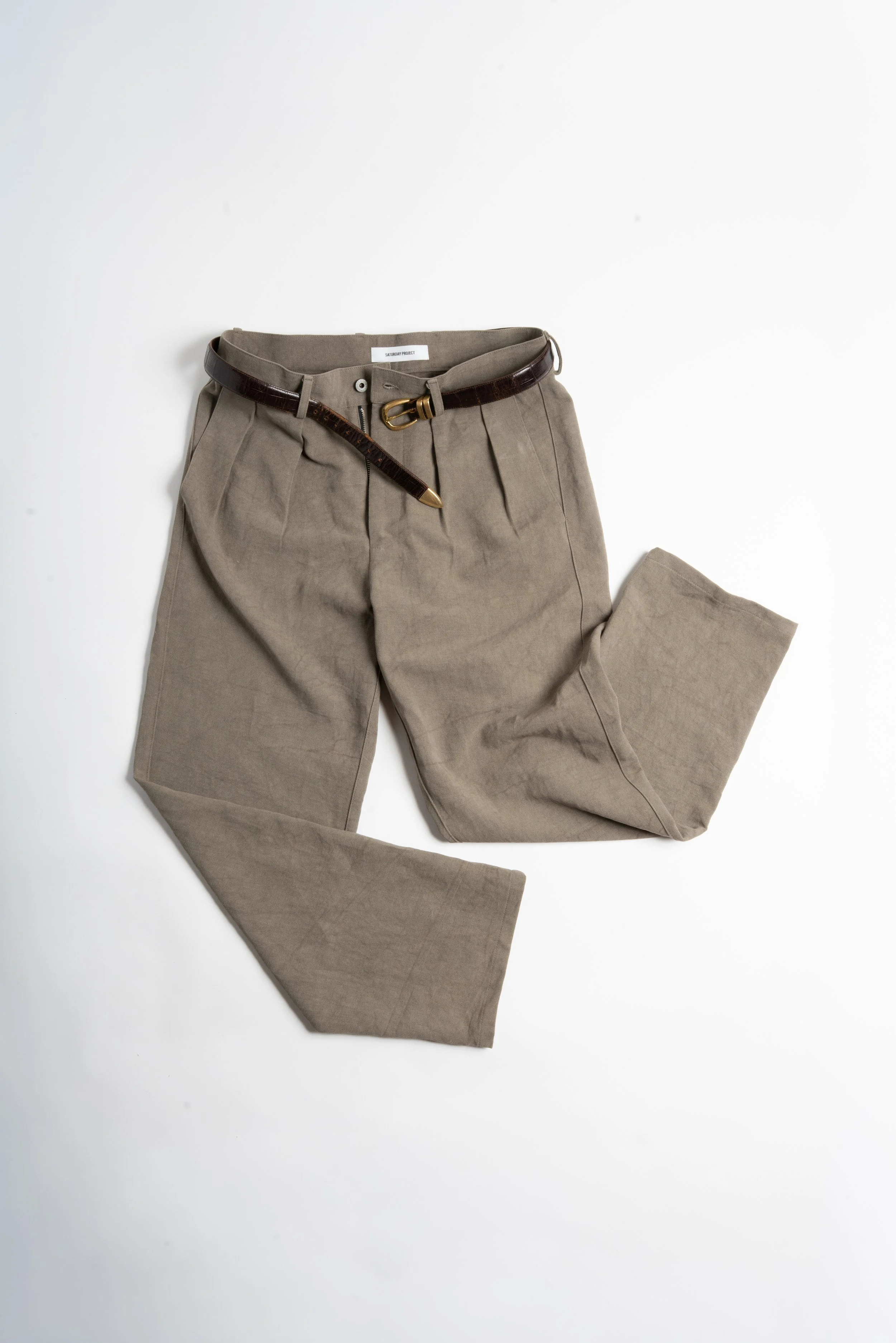 Pleated Pants Brown - Flat Lay-1.jpg