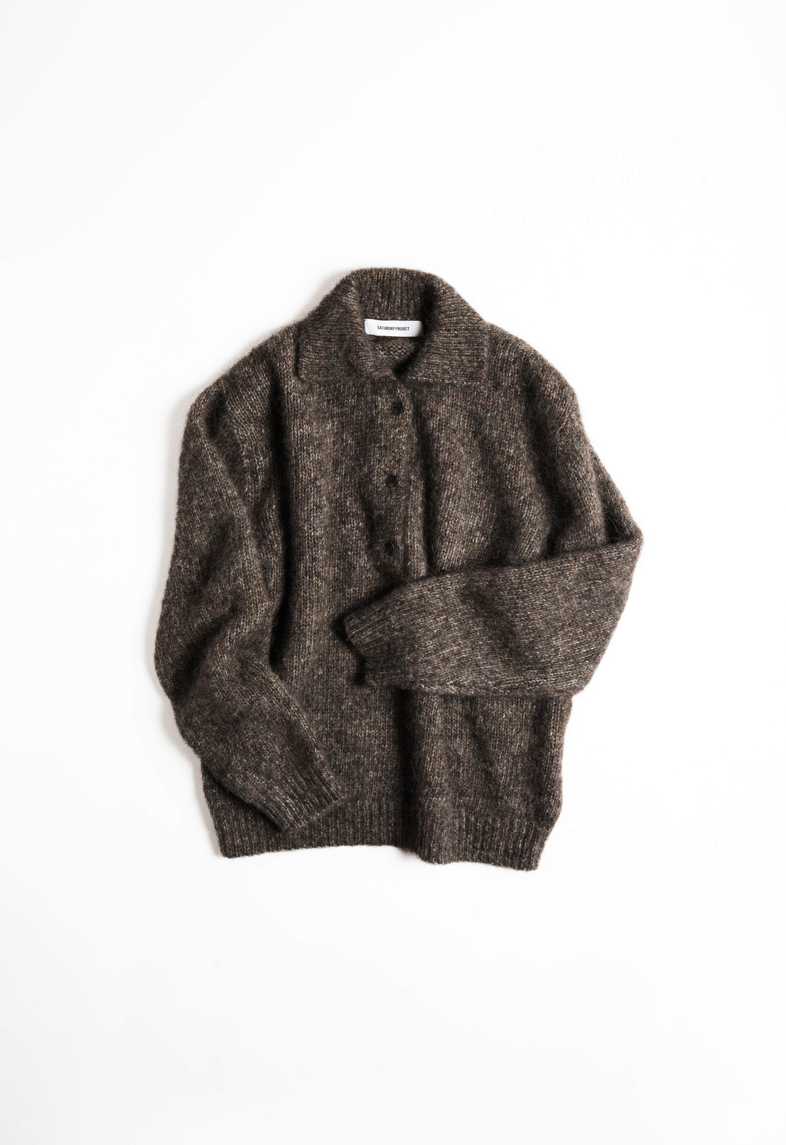 ALPACA POLO _ ASHY BROWN