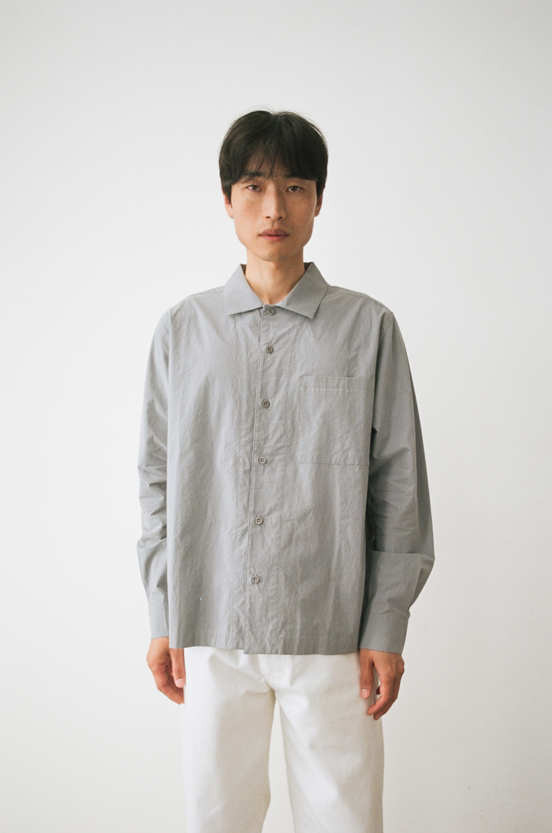 FLINT SHIRT _ STEEL BLUE