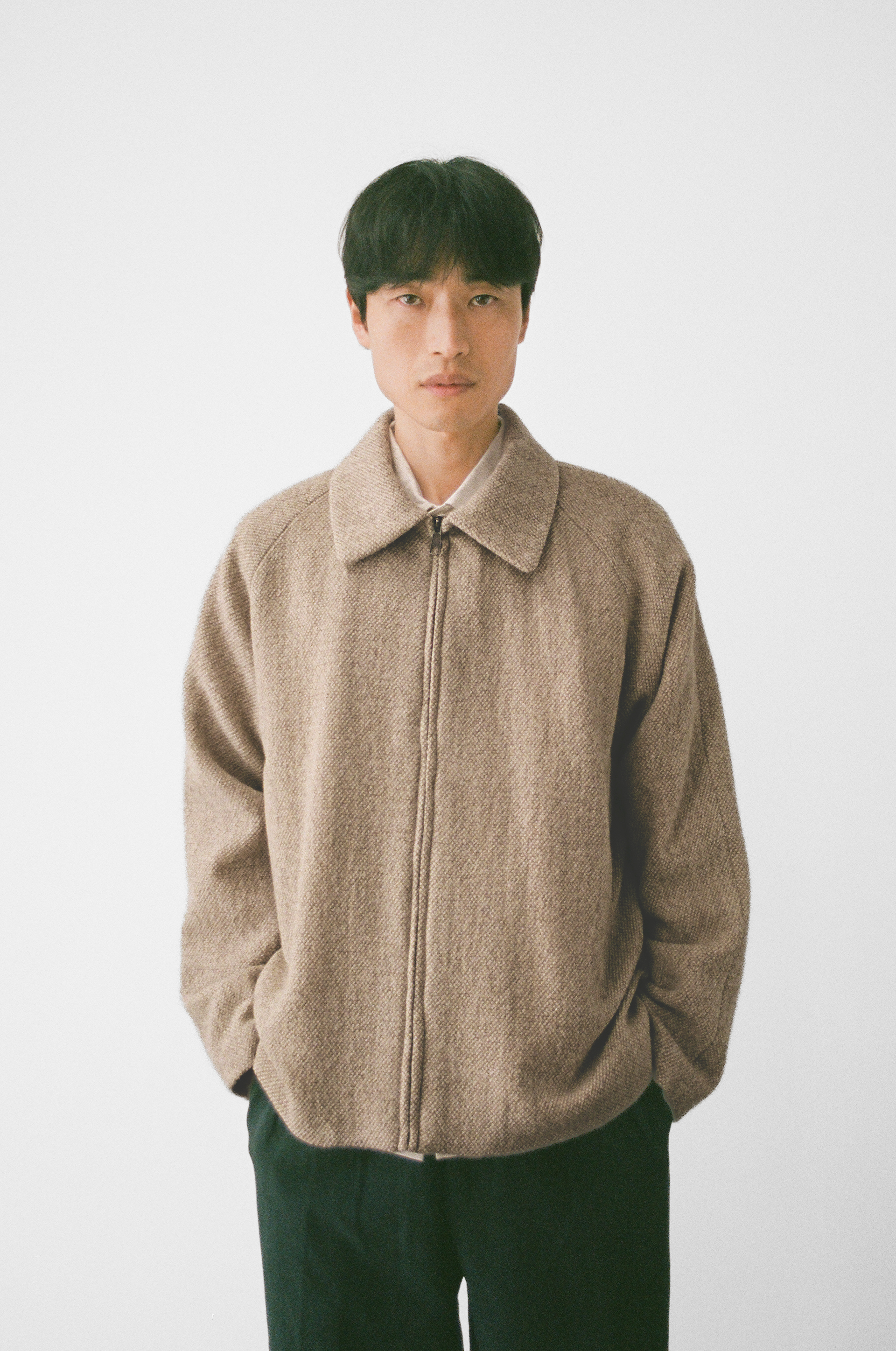 HIGHLAND COAT - UNDYED BROWN