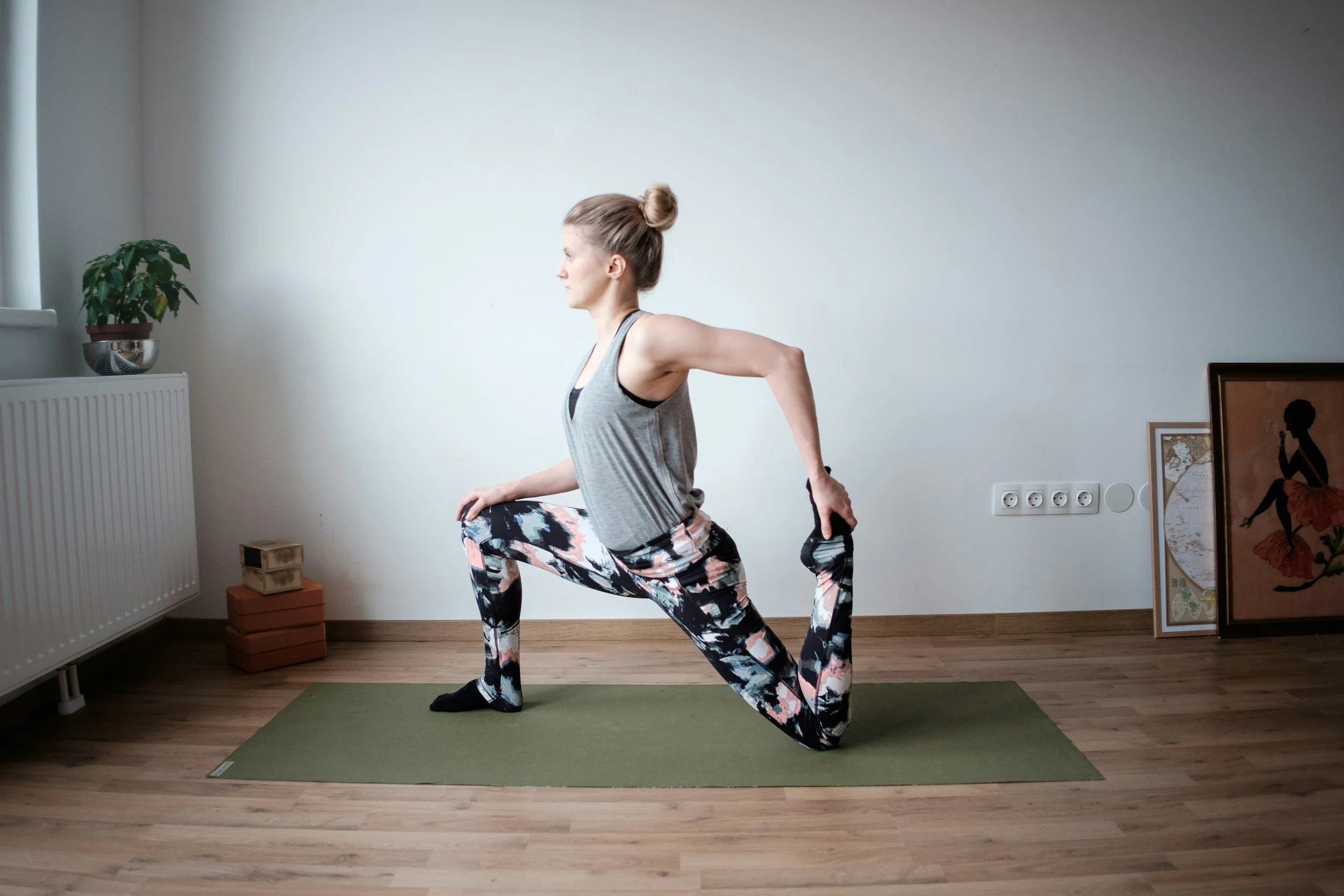 Hip flexor stretch