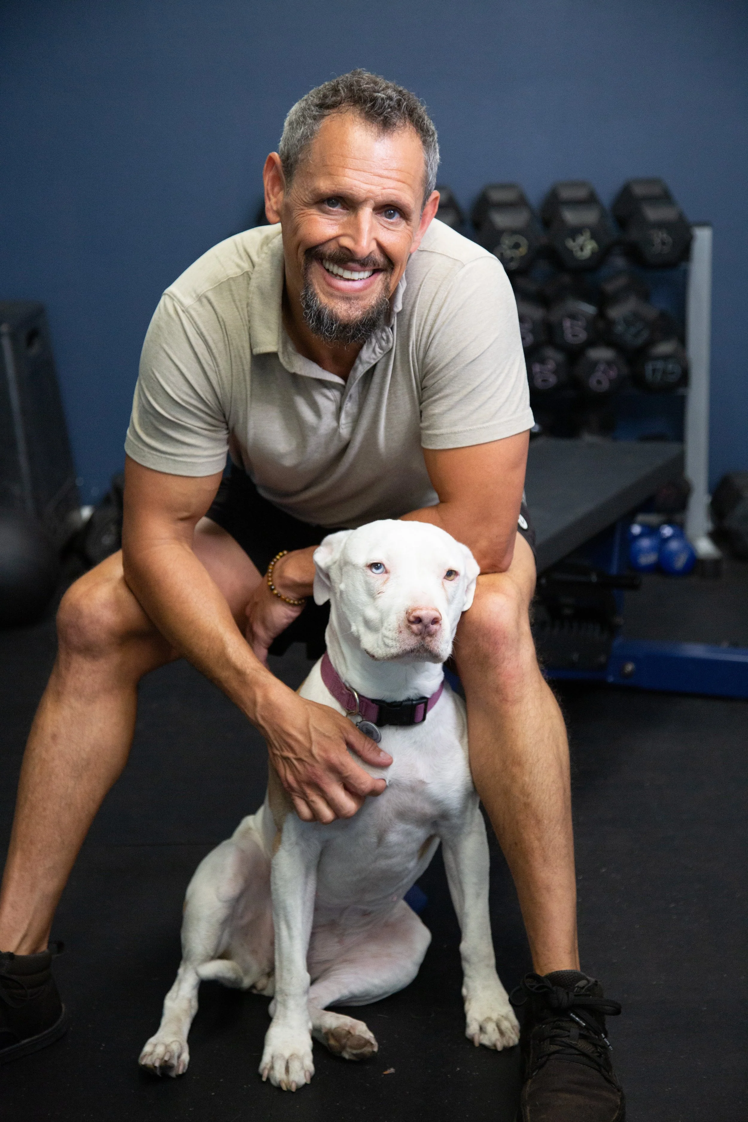 Personal Trainer - Seth & his sidekick Letti - work next door to SB Family Chiropractic.