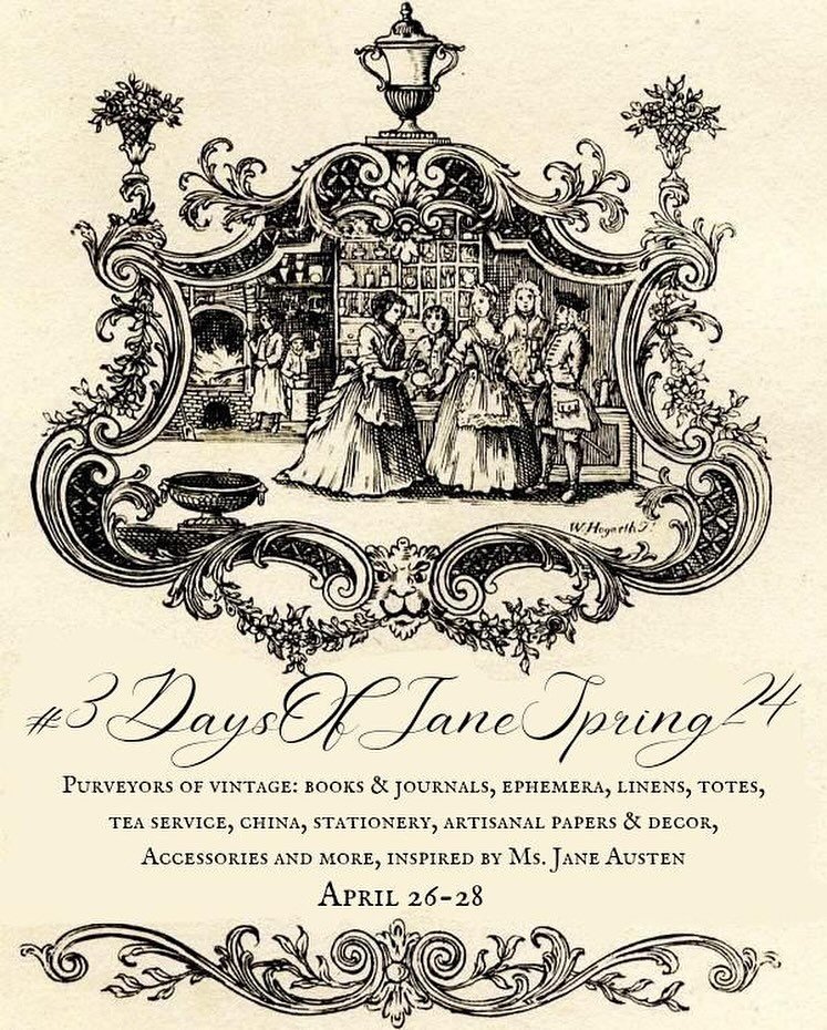 We are all hoping that accept the invitation to the #3daysofjanespring24 sale with joy and giddiness!

I&rsquo;ll be posting tomorrow and Saturday, and many of these ever-so-lovely shops will be posting through Sunday, as well. 

Shop List:

@carlasc