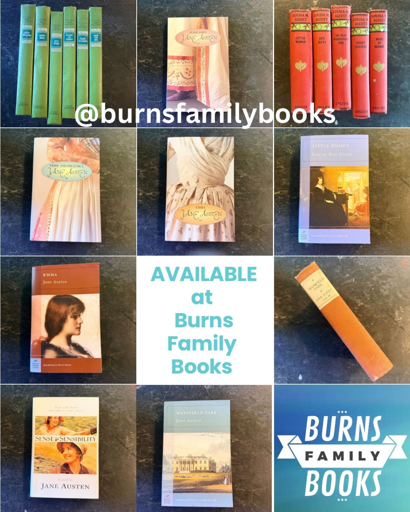 **Shop Share!**

@burnsfamilybooks has loads of wonderful books to choose from!