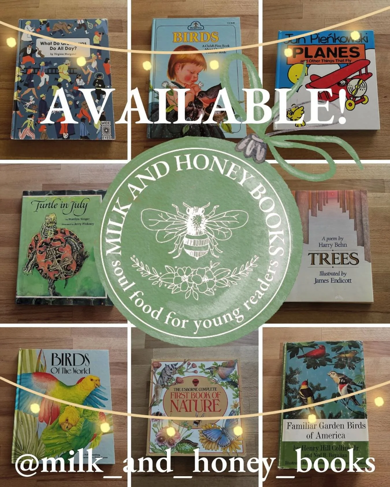 **Shop Share!**

You will find so much book happiness over at @milk_and_honey_books !