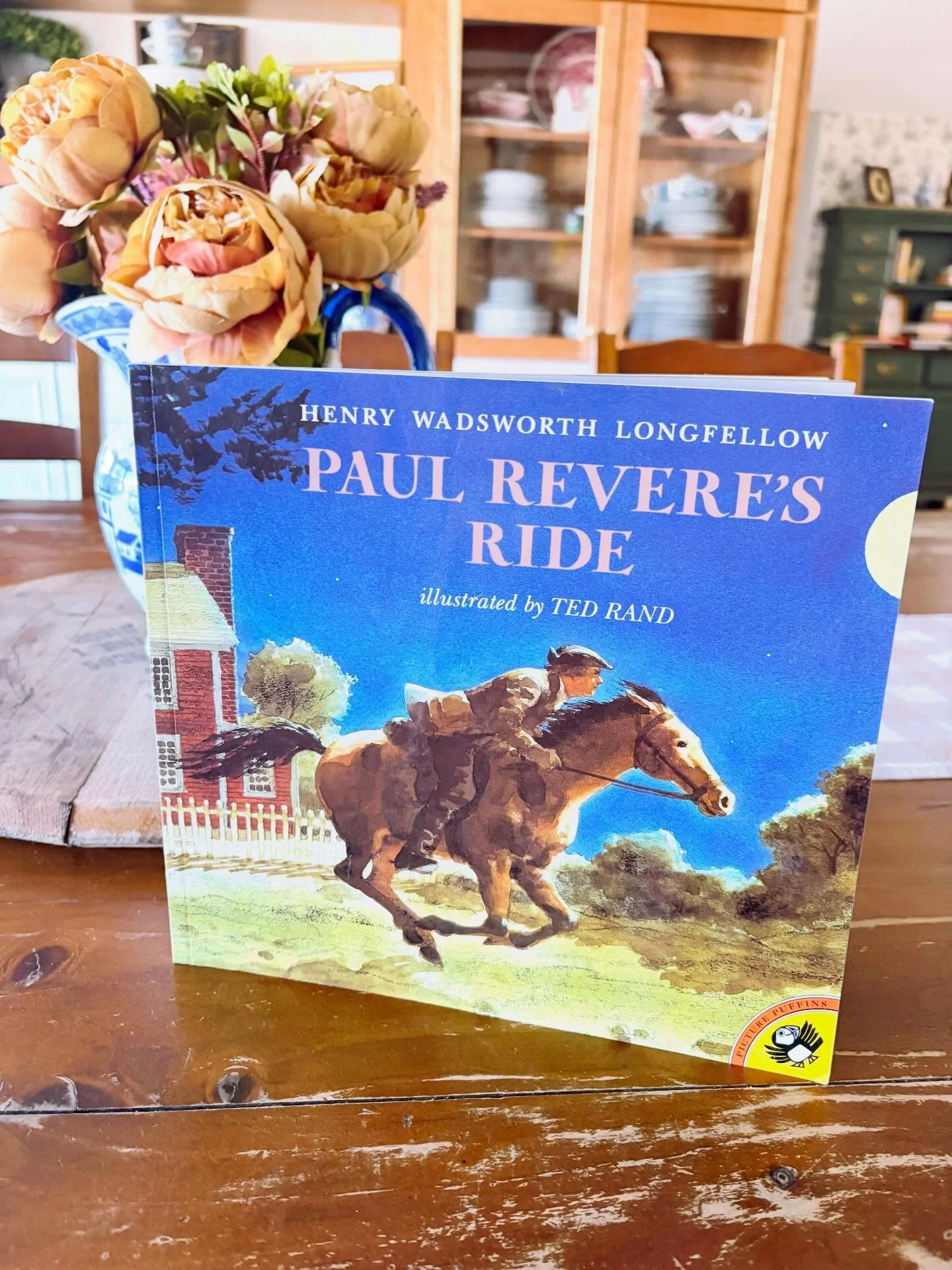 &ldquo;Paul Revere&rsquo;s Ride&rdquo; by Henry Wadsworth Longfellow, 1996

&ldquo;Listen, my children, and you shall hear 
Of the midnight ride of Paul Revere....
So begins Henry Wadsworth Longfellow&rsquo;s stirring tale of Paul Revere&rsquo;s ride