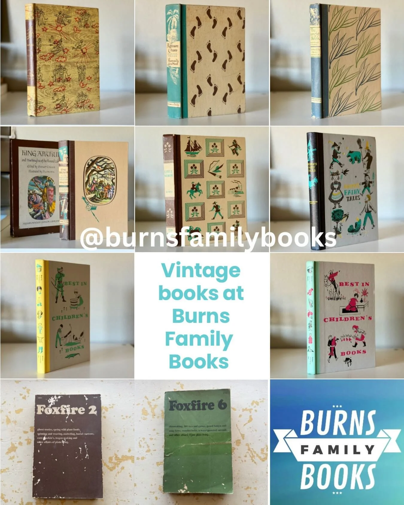**Shop Share!**

@burnsfamilybooks has excellent books to build your library with!