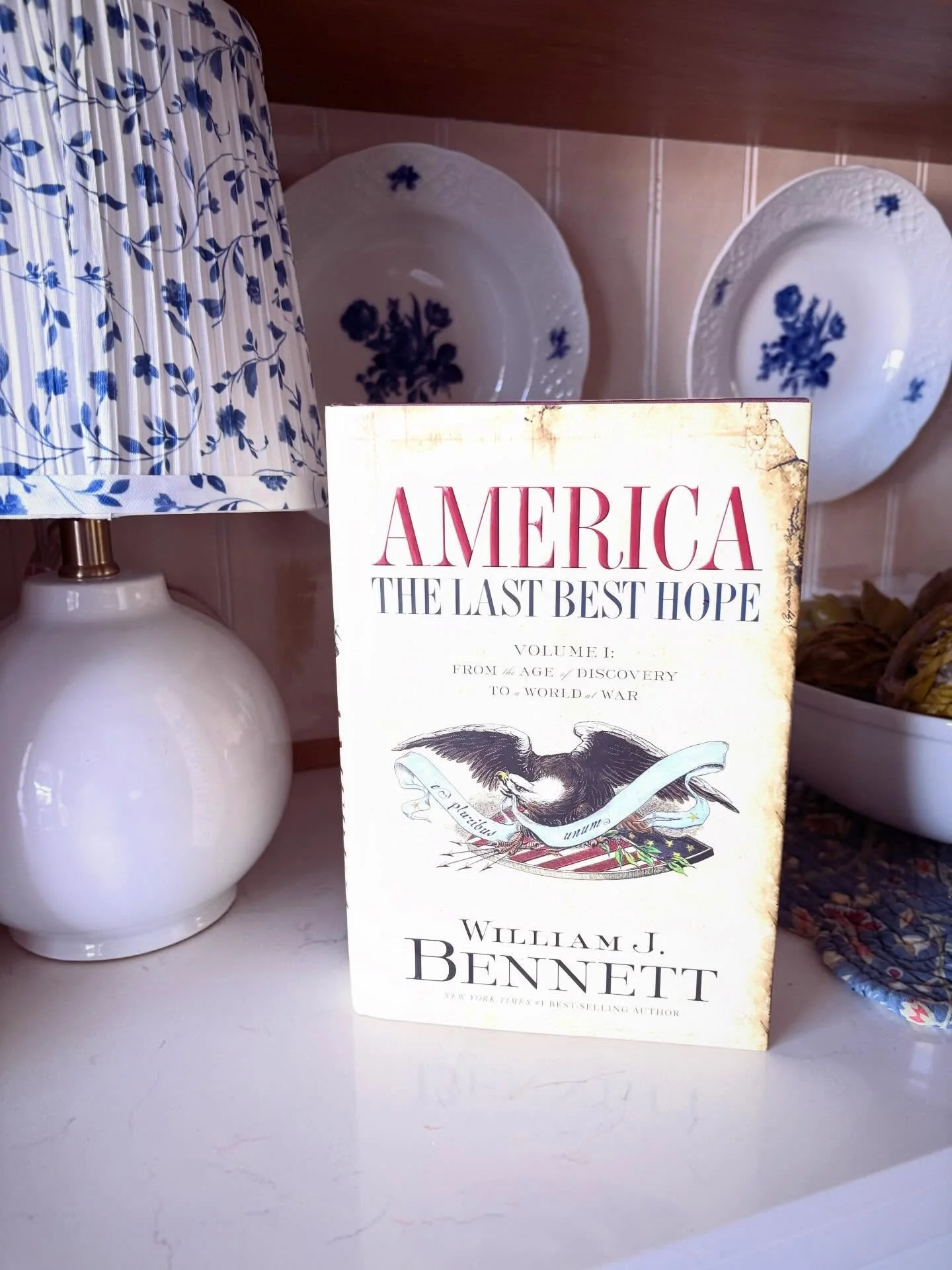 &ldquo;America, The Last Best Hope, Volume I: From the Age of Discovery to a World at War&rdquo; by William J. Bennett, 2006

&ldquo;To rescue the future, we must remember our past.

With command and wit, William J. Bennett reacquaints Americans with