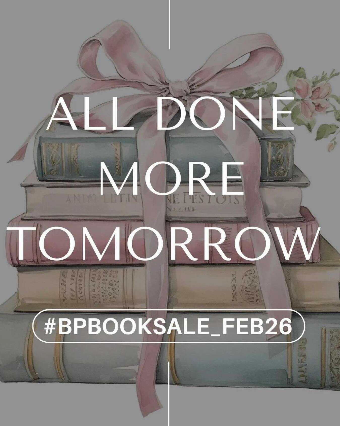 Thank you, my friends, for joining me for day two! 

I&rsquo;ll be back tomorrow for the third and last day of this sale!