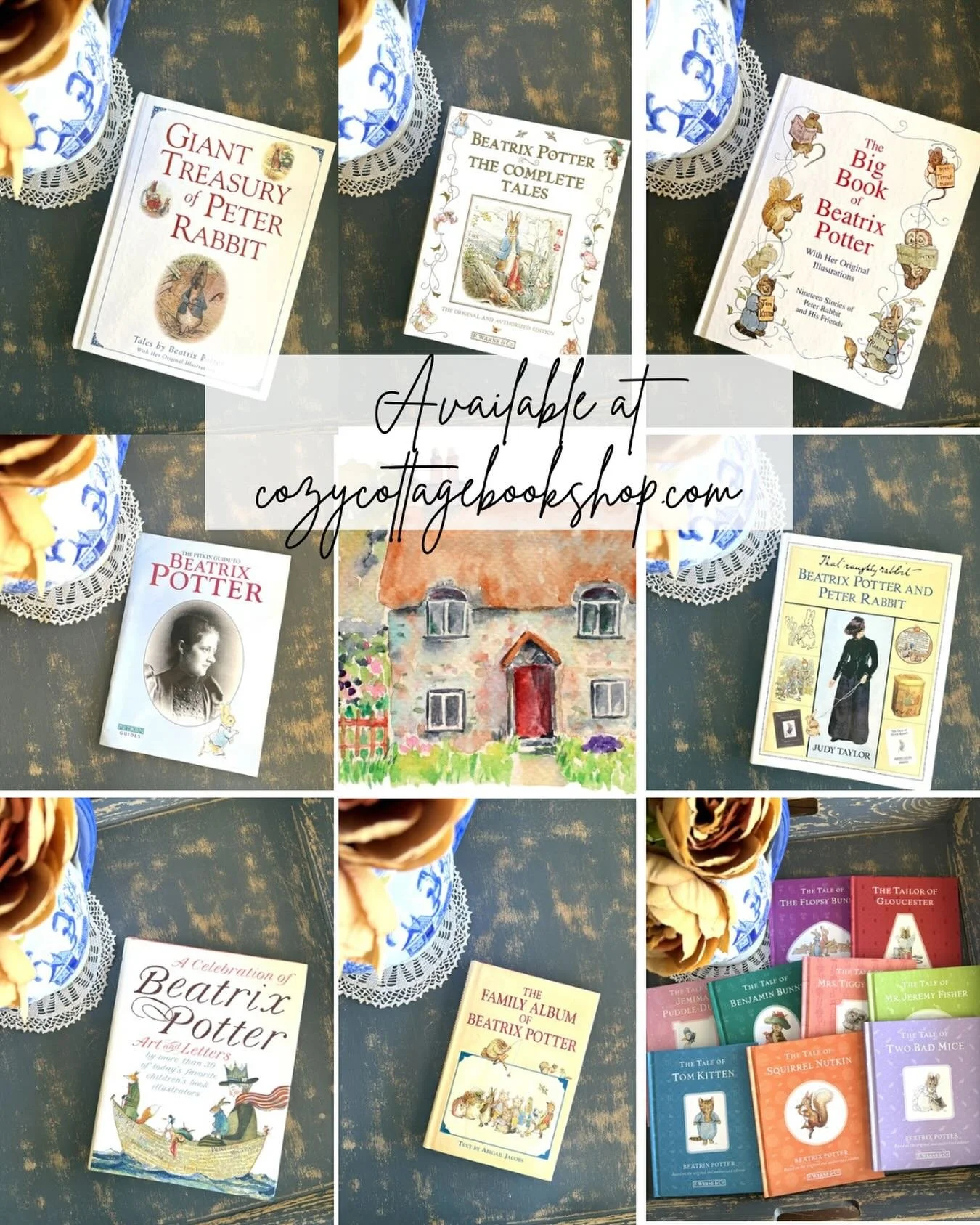 Springtime and Beatrix Potter just seem to go hand in hand, don&rsquo;t they?

There&rsquo;s a whole new collection of Beatrix Potter books over at the Cozy Cottage!