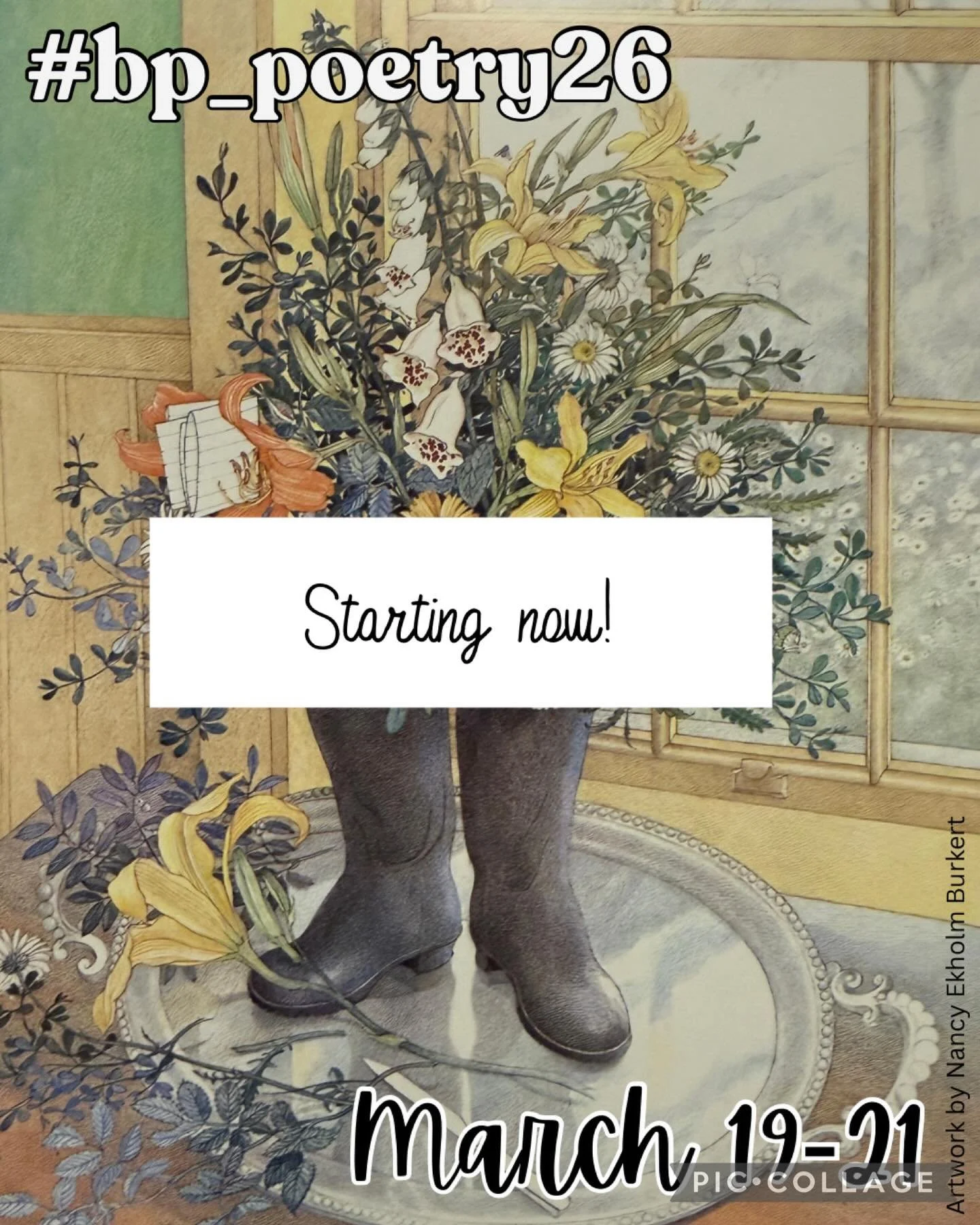 I&rsquo;m so excited to share poetry books with you all! 

I&rsquo;m starting just as soon as I&rsquo;m done tagging&hellip;