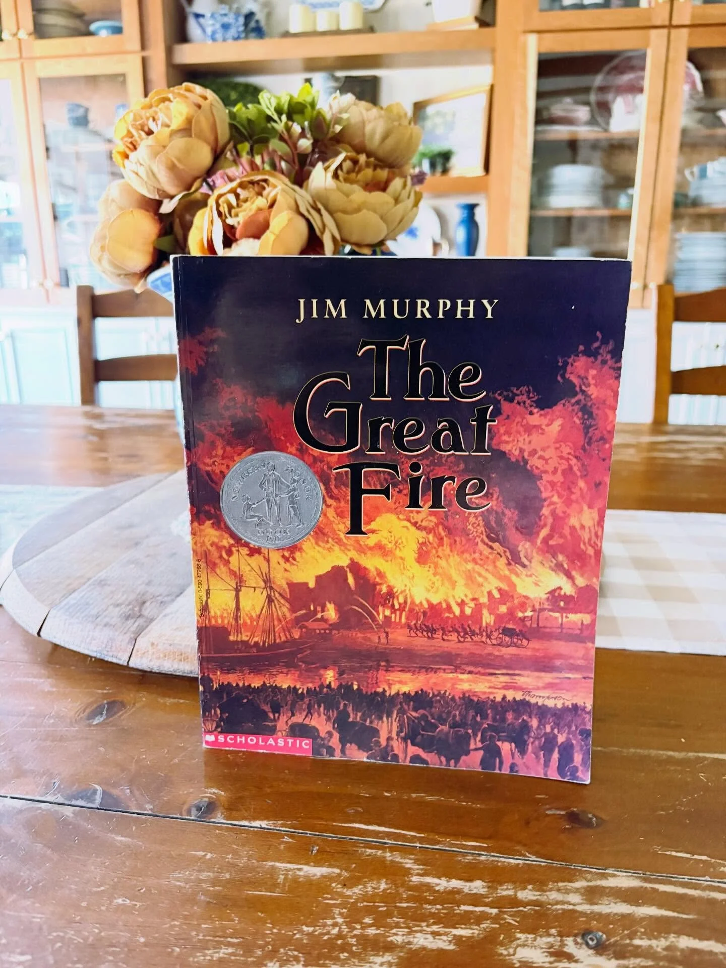 CLAIMED!

&ldquo;The Great Fire&rdquo; by Jim Murphy, 1995

&ldquo;The Great Fire of 1871 was one of most colossal disasters in American history. Overnight, the flourshing city of Chicago was transformed into a smoldering wasteland. The damage was so