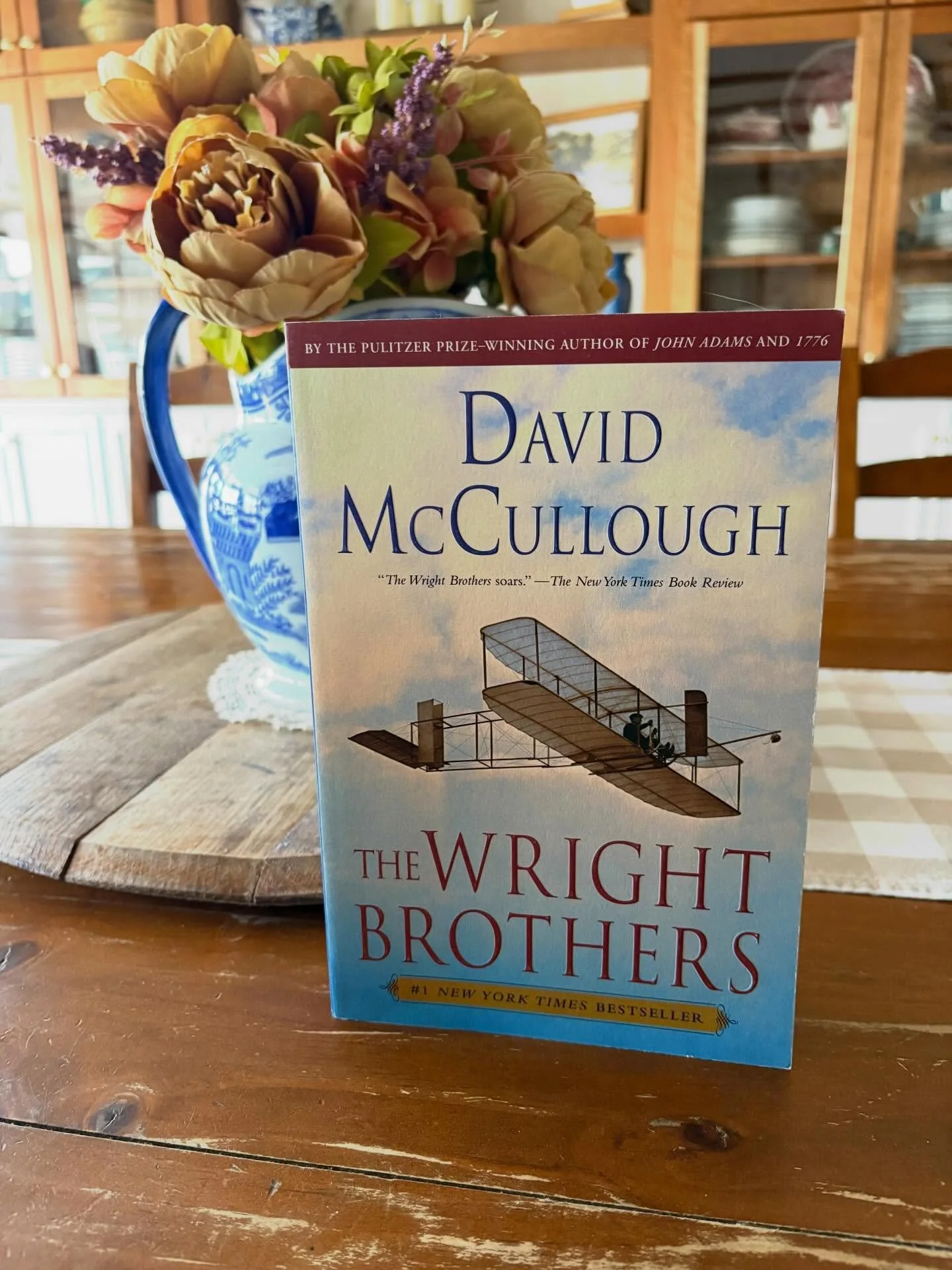 &ldquo;The Wright Brothers&rdquo; by David McCullough, 2015

&ldquo;Two-time winner of the Pulitzer Prize David McCullough tells the dramatic story-behind-the-story about the courageous brothers who taught the world how to fly: Wilbur and Orville Wri
