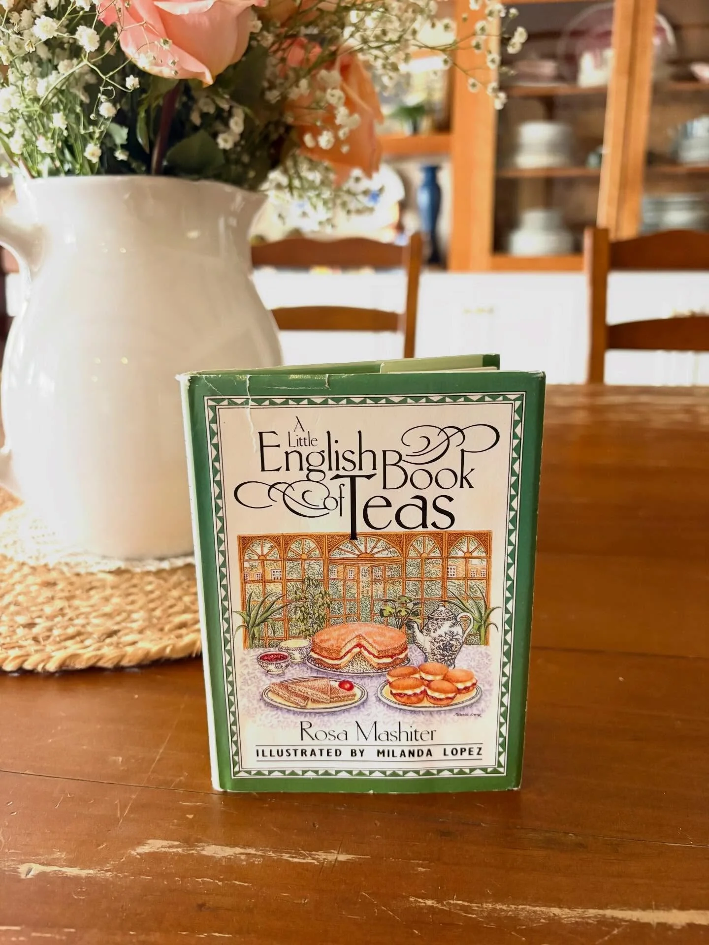 CLAIMED!

&ldquo;A Little English Book of Teas&rdquo; by Rosa Mashiter, 1989

&ldquo;Tea is the English mealtime event, a social as well as a culinary occasion. Here is a thoroughly exquisite array of tea fare, from delicate cucumber sandwiches and i